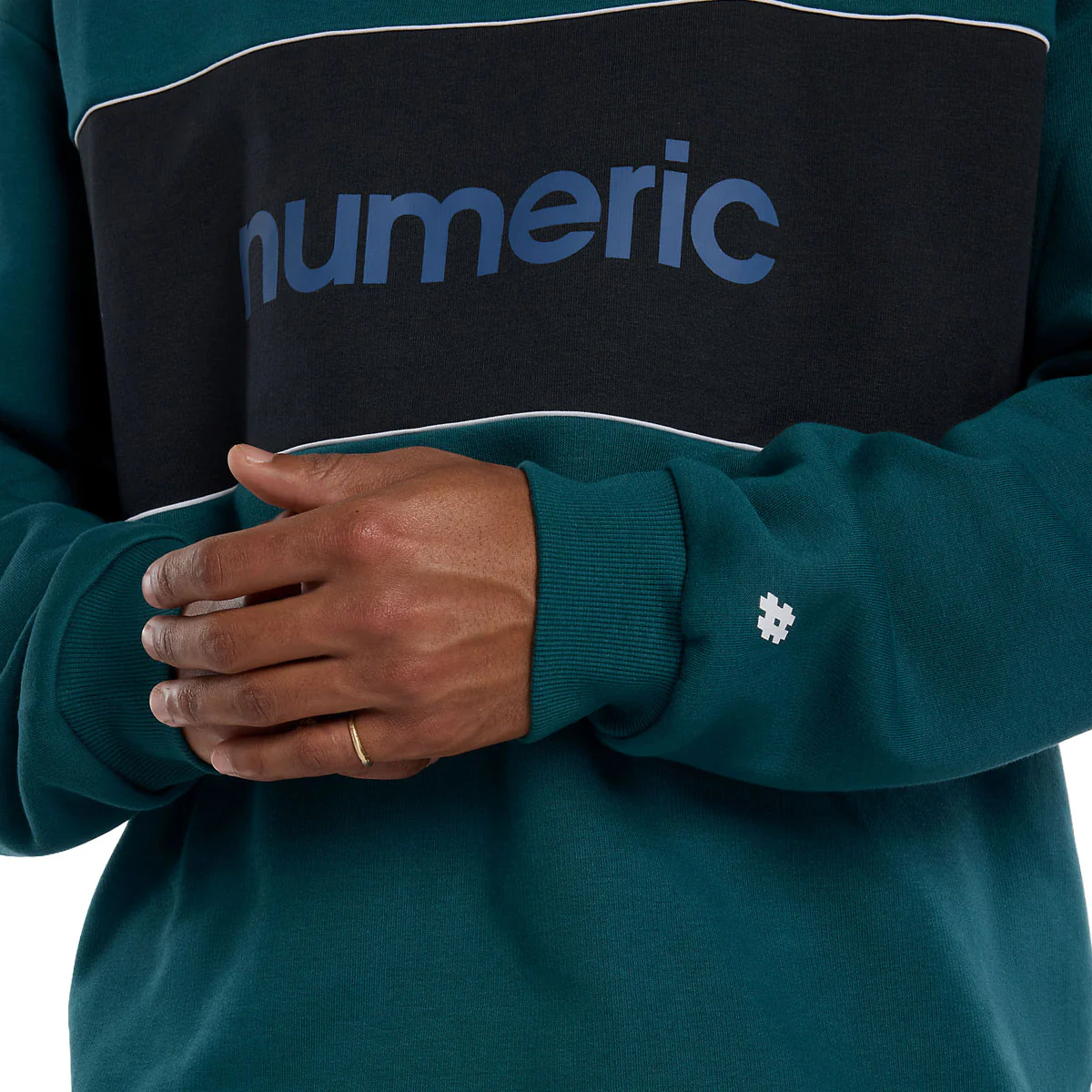New Balance Numeric Team Sweatshirt - Medusa Green - Image 4