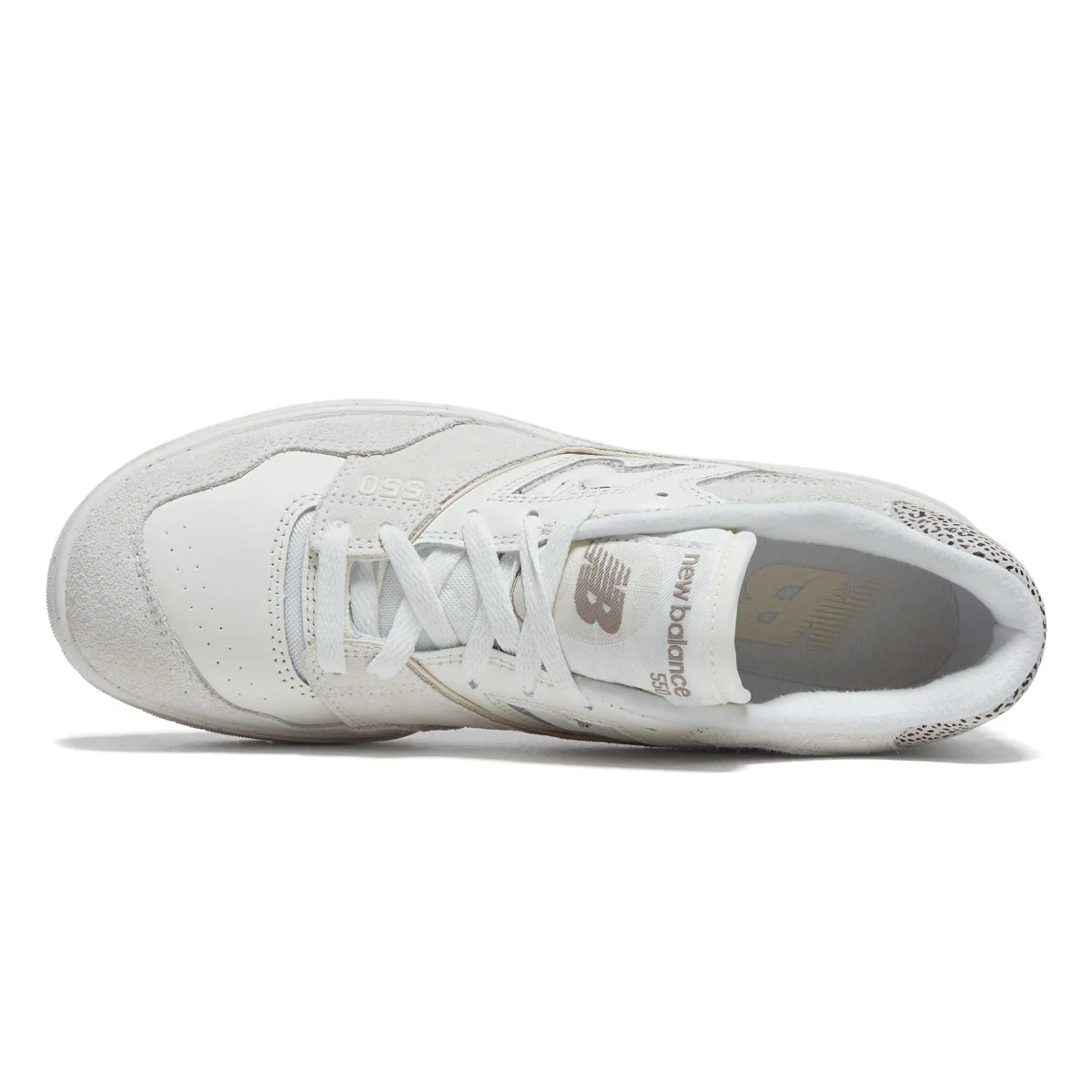 New Balance Womens BBW550 Shoes - Sea Salt/Black - Image 3