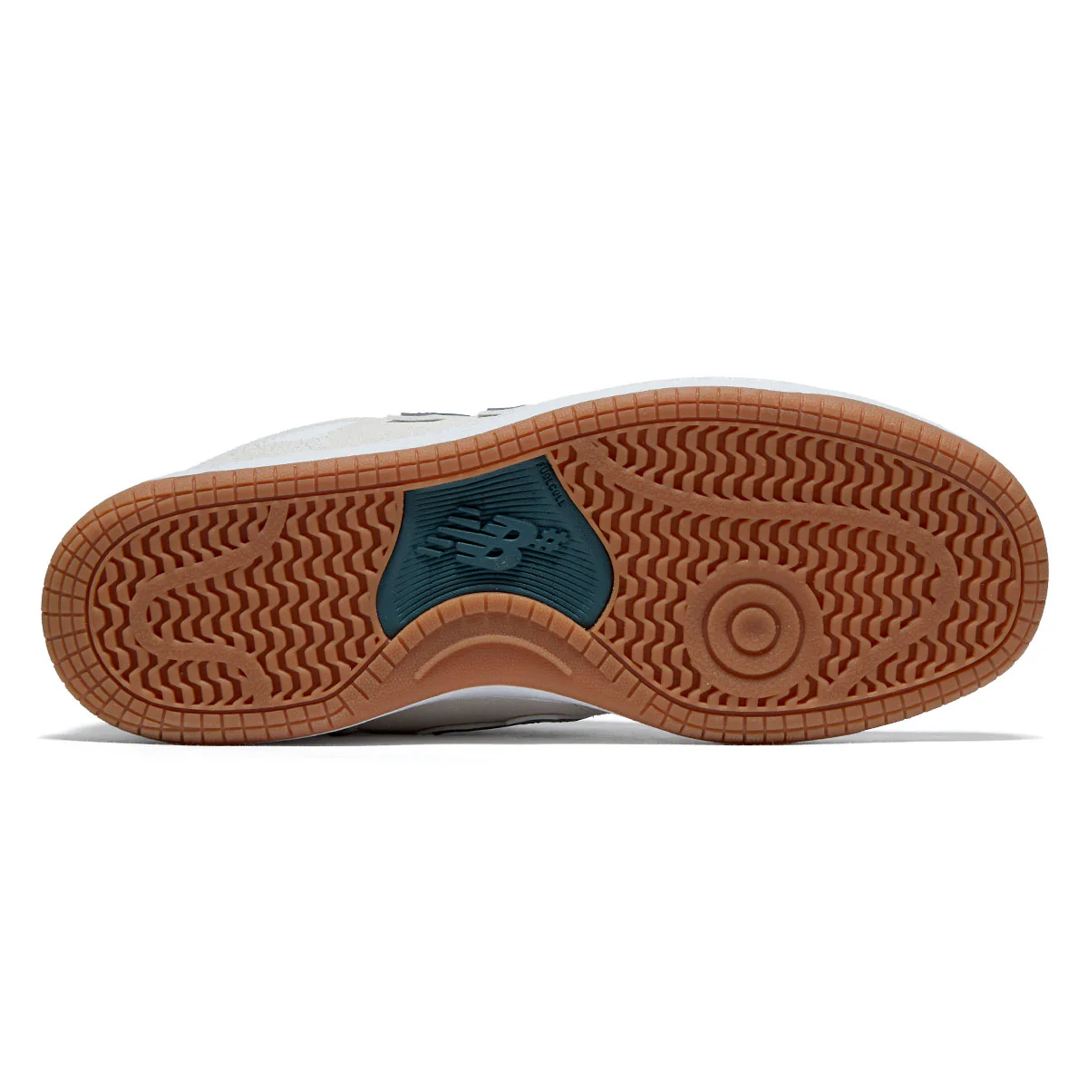 New Balance 480 Shoes - Sea Salt/Vintage Teal - Image 4