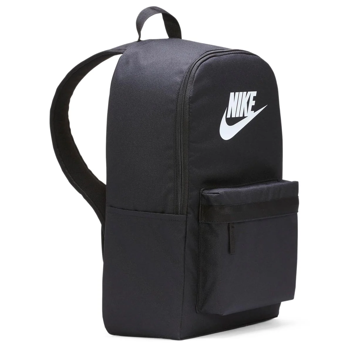 Nike Heritage Backpack - Black/Black/White - Image 3