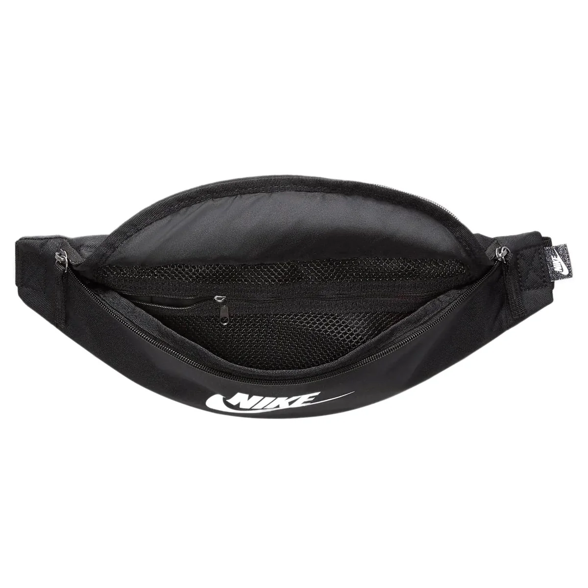 Nike Heritage Waistpack Bag - Black/Black/White - Image 4