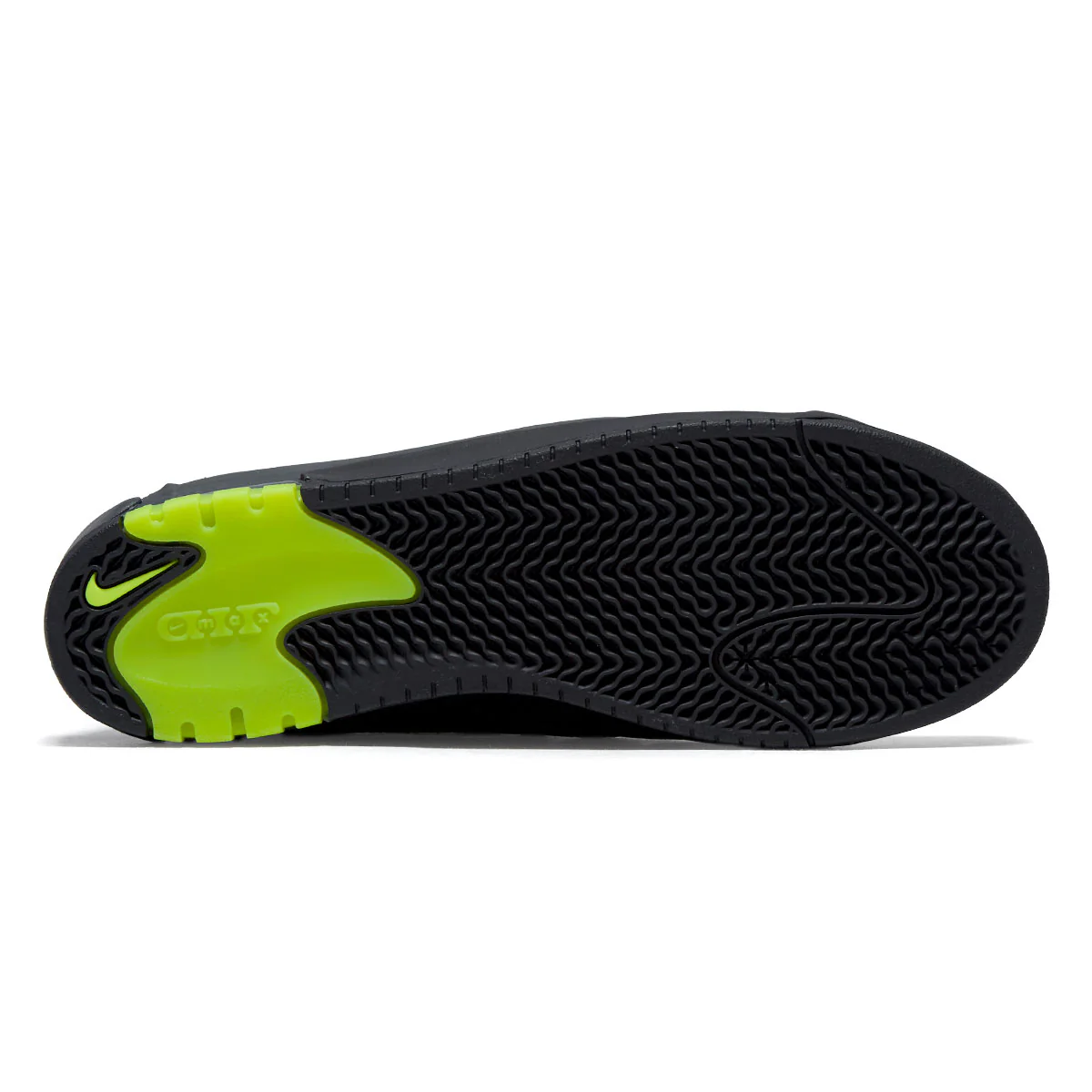 Nike SB Air Max Ishod Shoes - Black/Neon Yellow/Anthracite/Light Grey - Image 3
