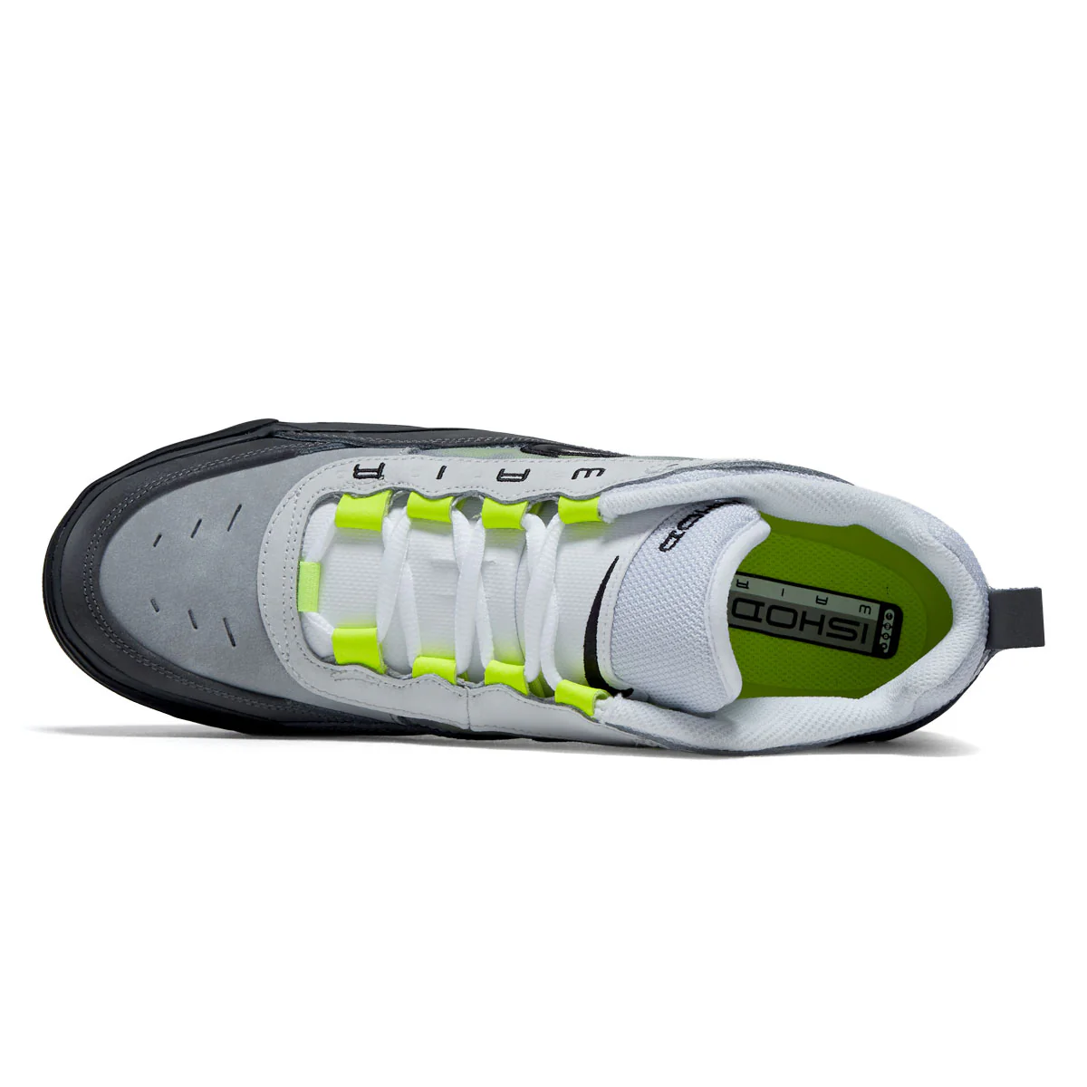 Nike SB Air Max Ishod Shoes - Black/Neon Yellow/Anthracite/Light Grey - Image 4