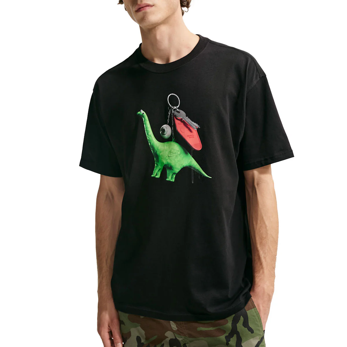 Nike SB Dino Keychain T-Shirt - Black - Image 2
