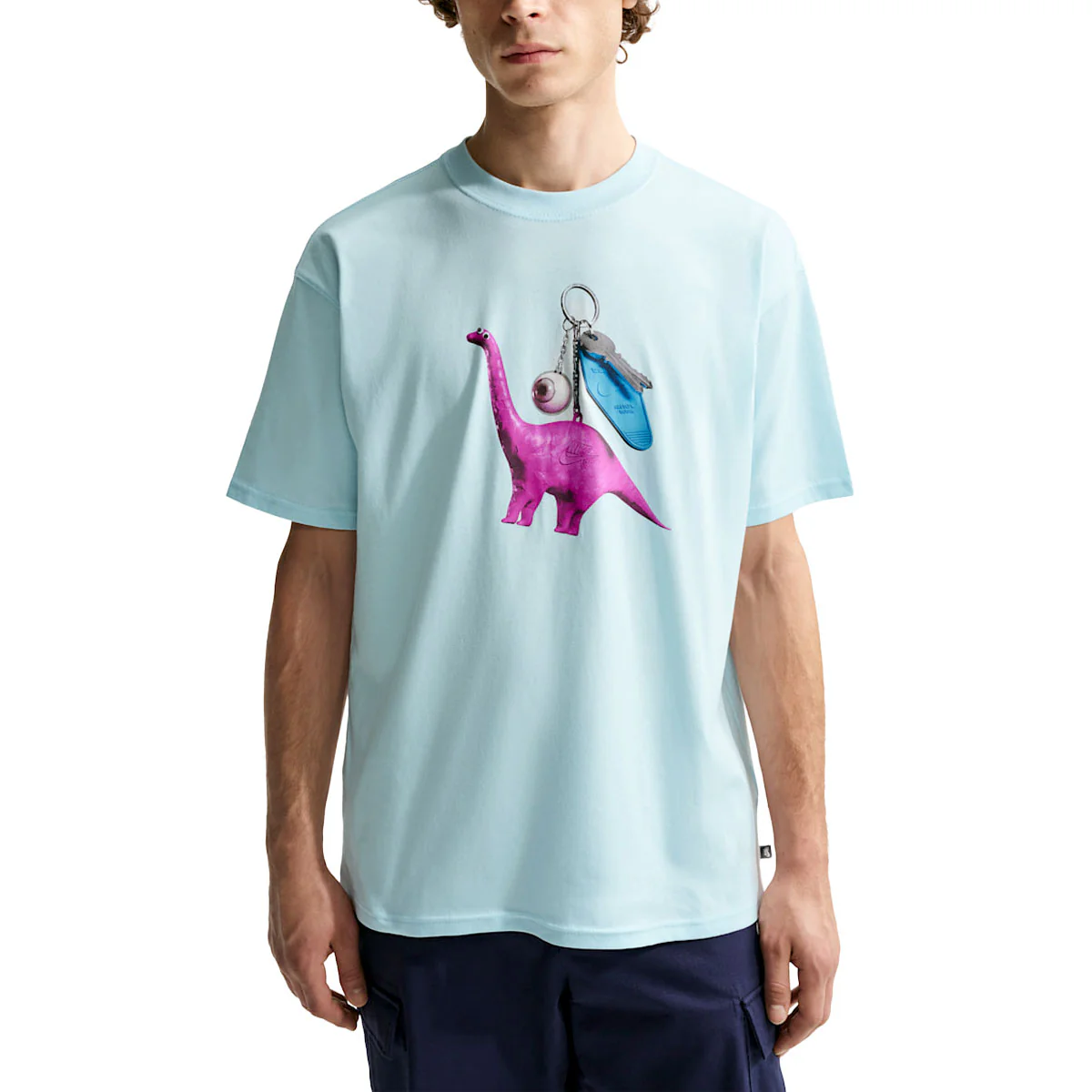 Nike SB Dino Keychain T-Shirt - Glacier Blue - Image 2