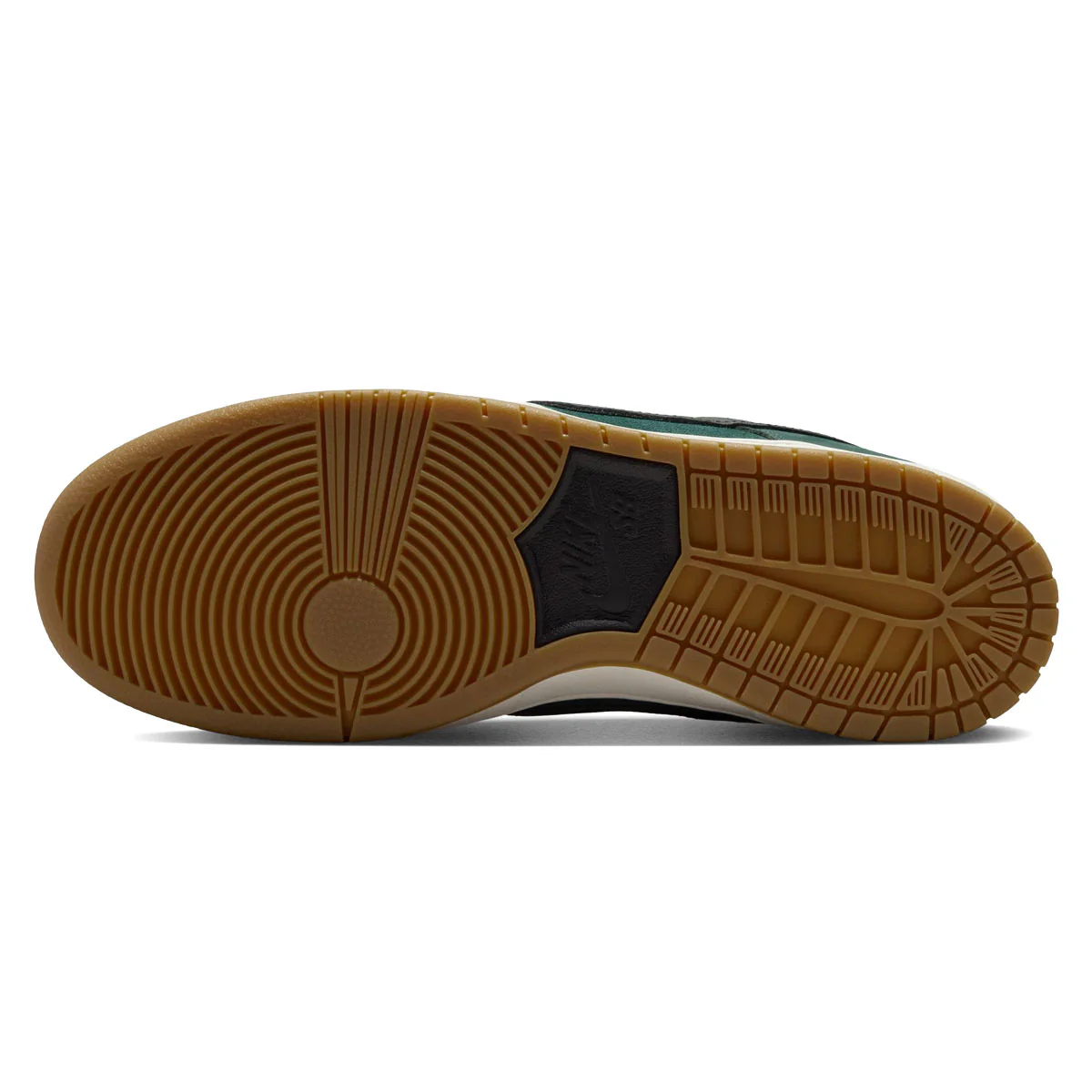 Nike SB Dunk Low Pro Shoes - Deep Fir/Black/Fir/Sail - Image 4