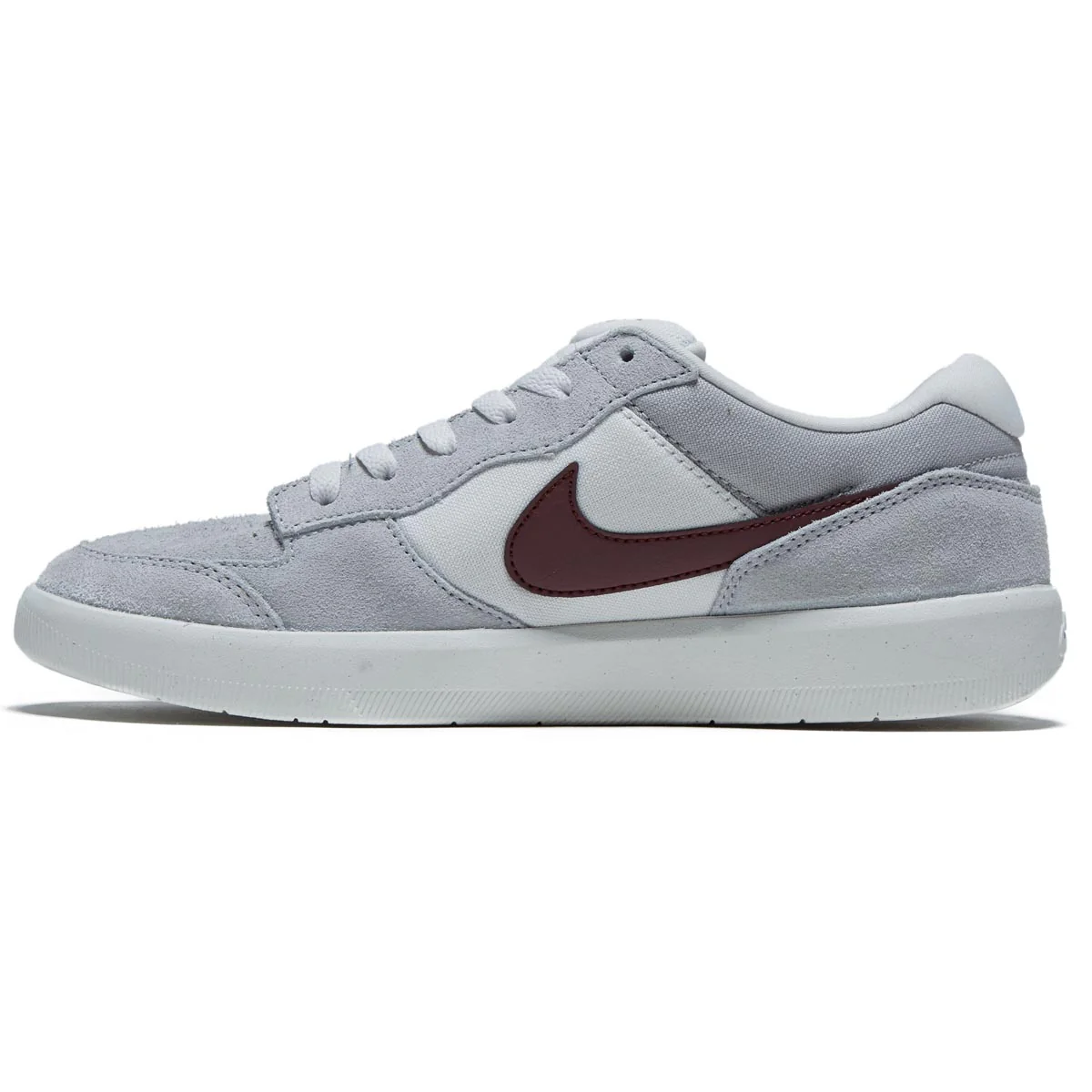 Nike SB Force 58 Shoes - Platinum Tint/Dark Team Red/Wolf Grey - Image 2