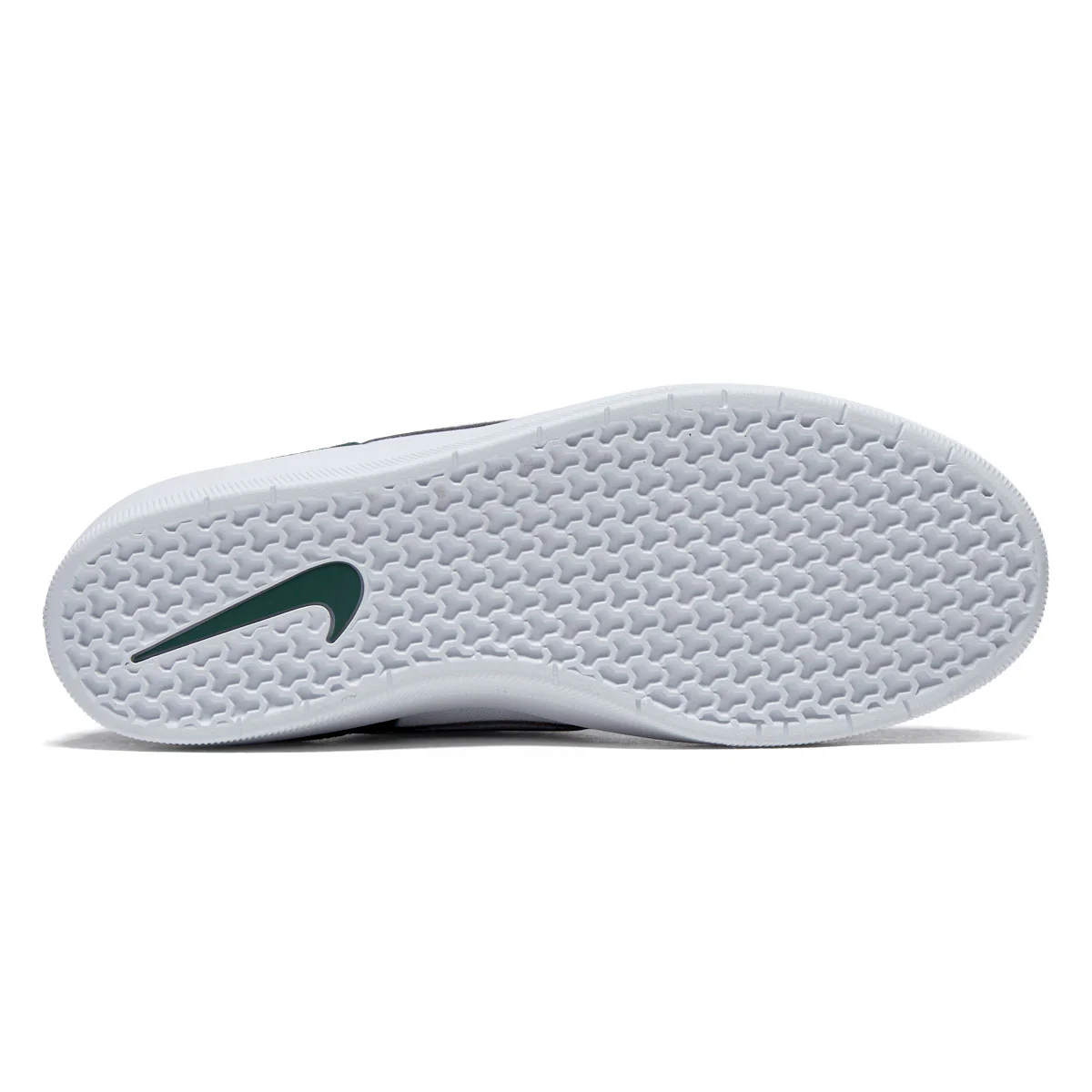 Nike SB Force 58 Shoes - White/Flat Silver/Fir/White - Image 4
