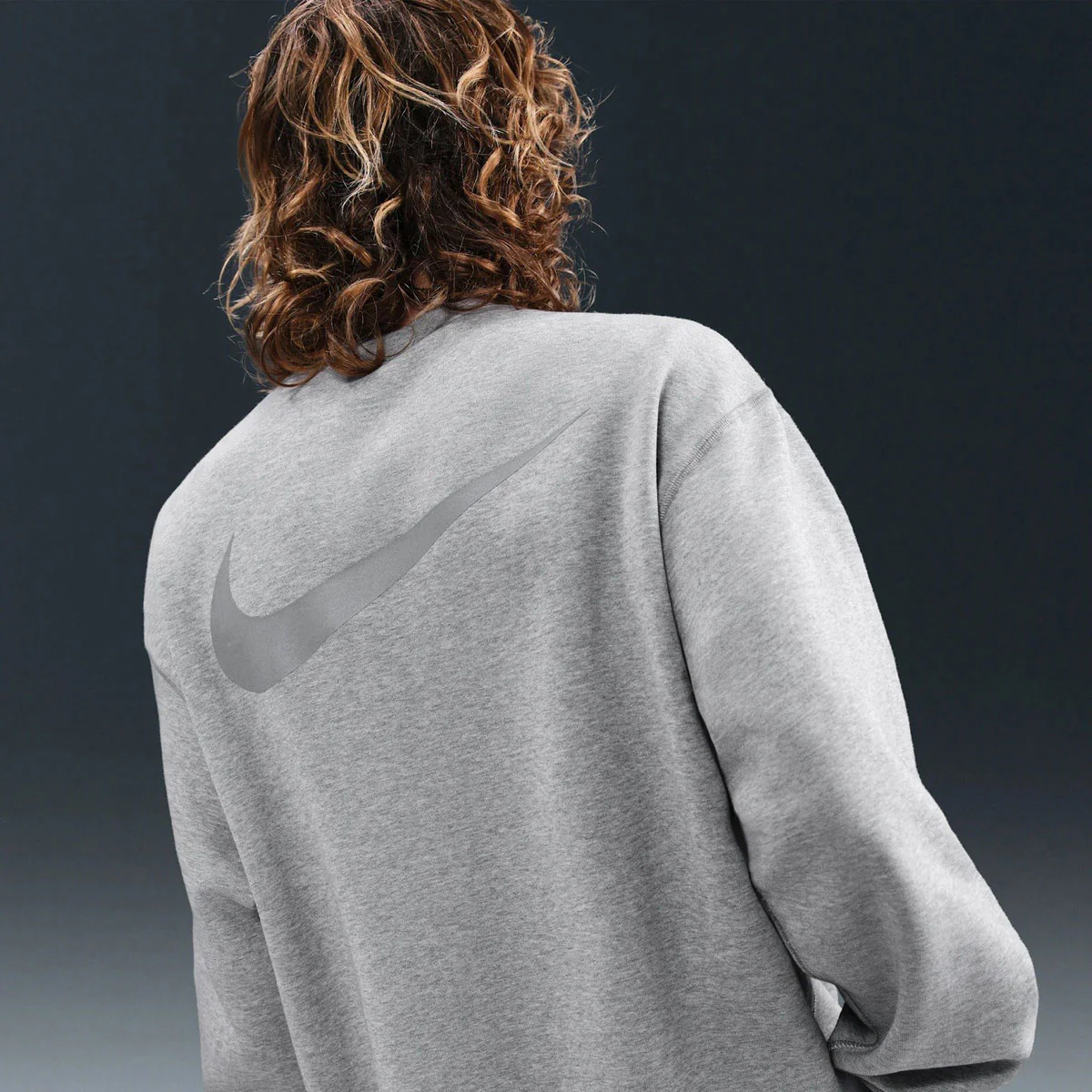 Nike SB Koston Fleece Sweatshirt - Dark Grey Heather - Image 4