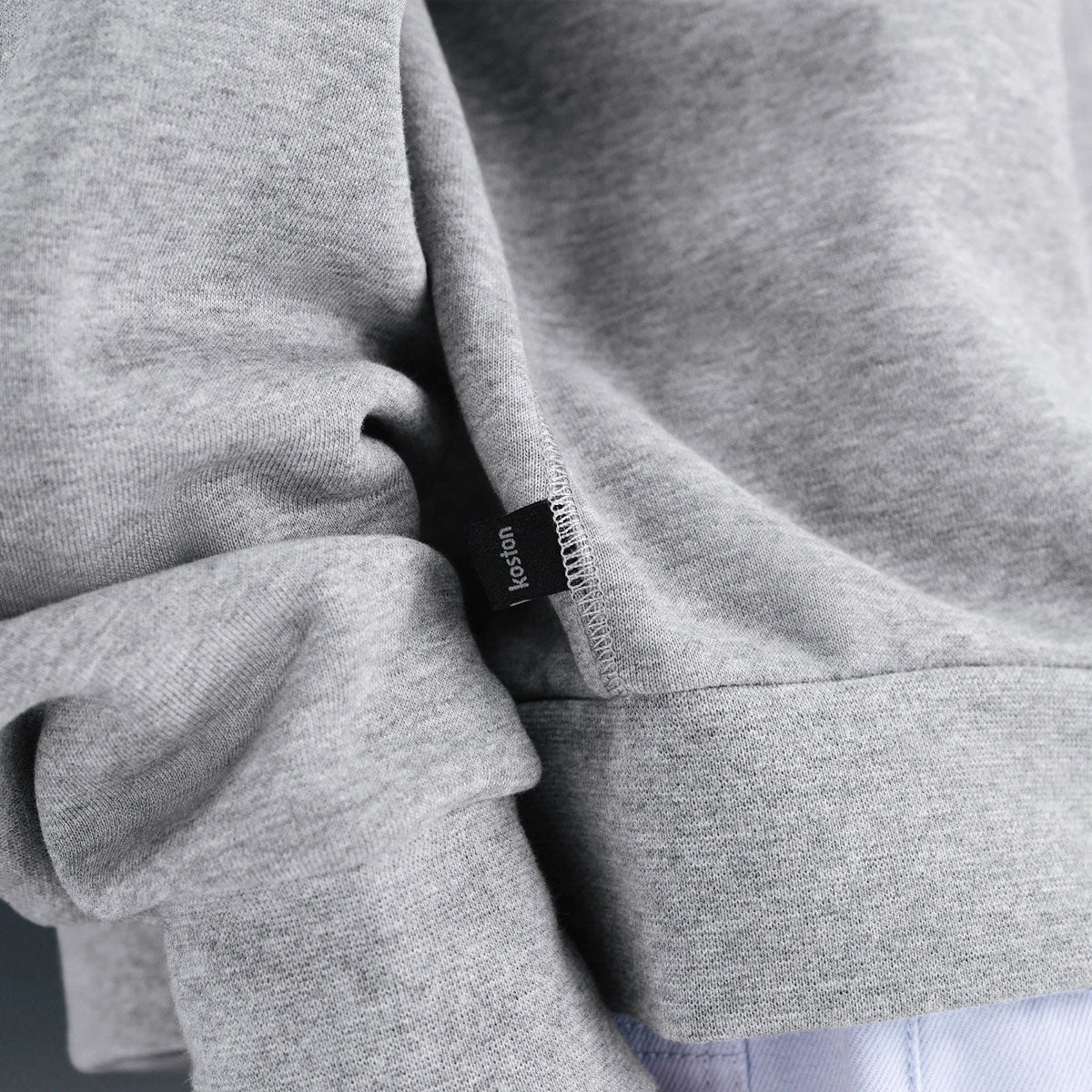 Nike SB Koston Fleece Sweatshirt - Dark Grey Heather - Image 5