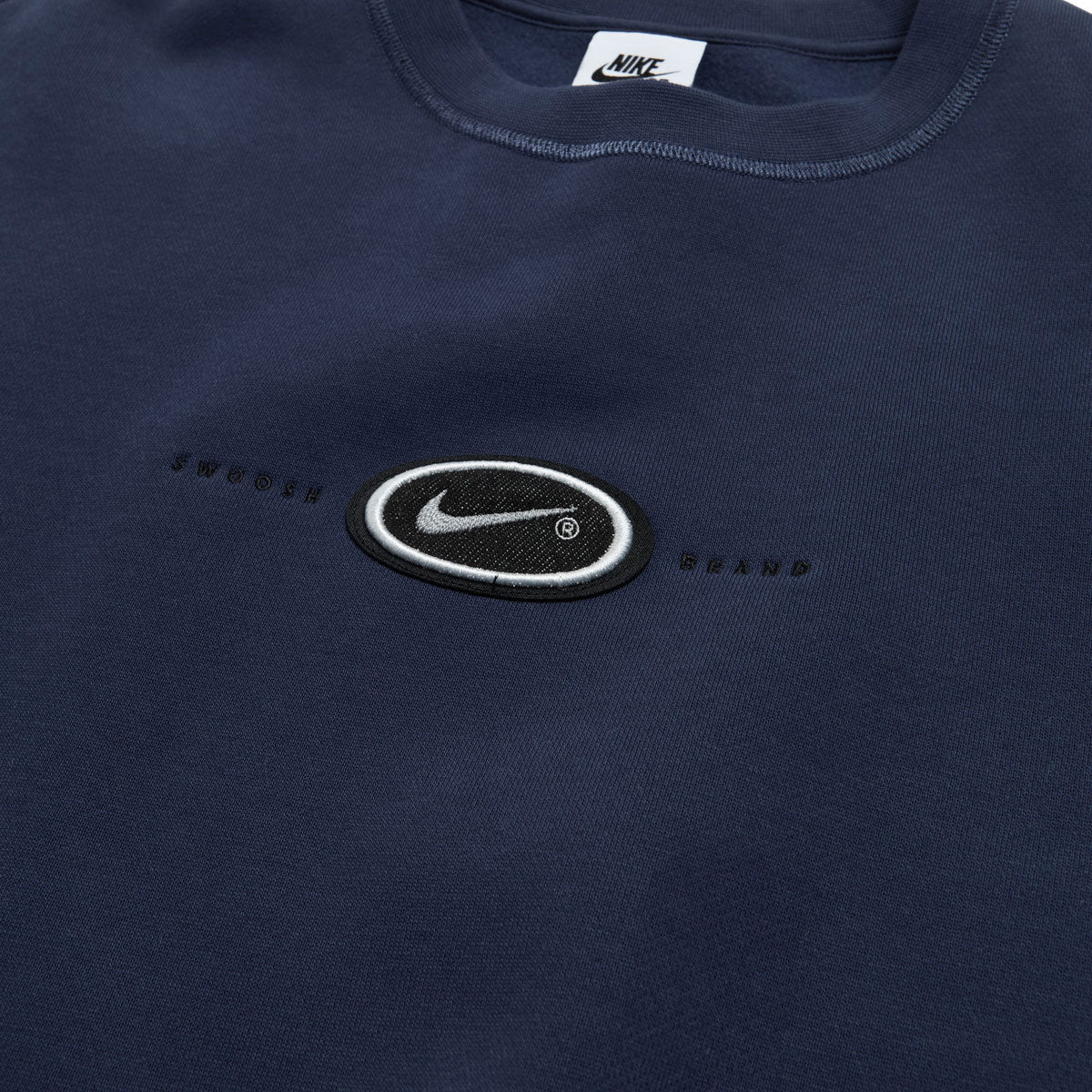 Nike SB Koston Fleece Sweatshirt - Midnight Navy - Image 5
