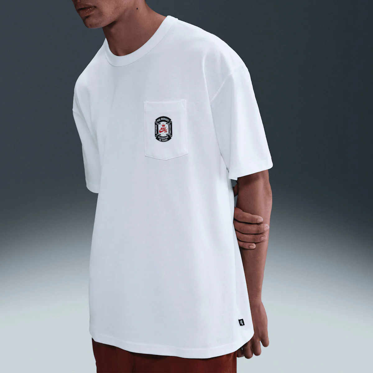 Nike SB M90 P-Rod Pocket T-Shirt - White - Image 3