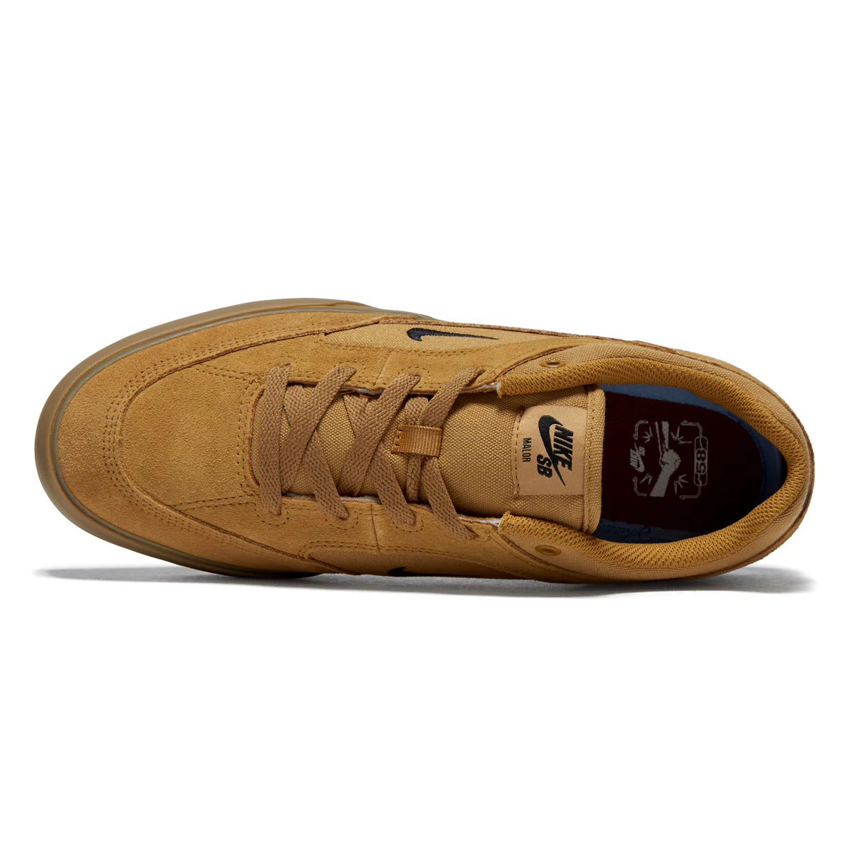 Nike SB Malor TE Shoes - Wheat/Black/Wheat/Gum - Image 3