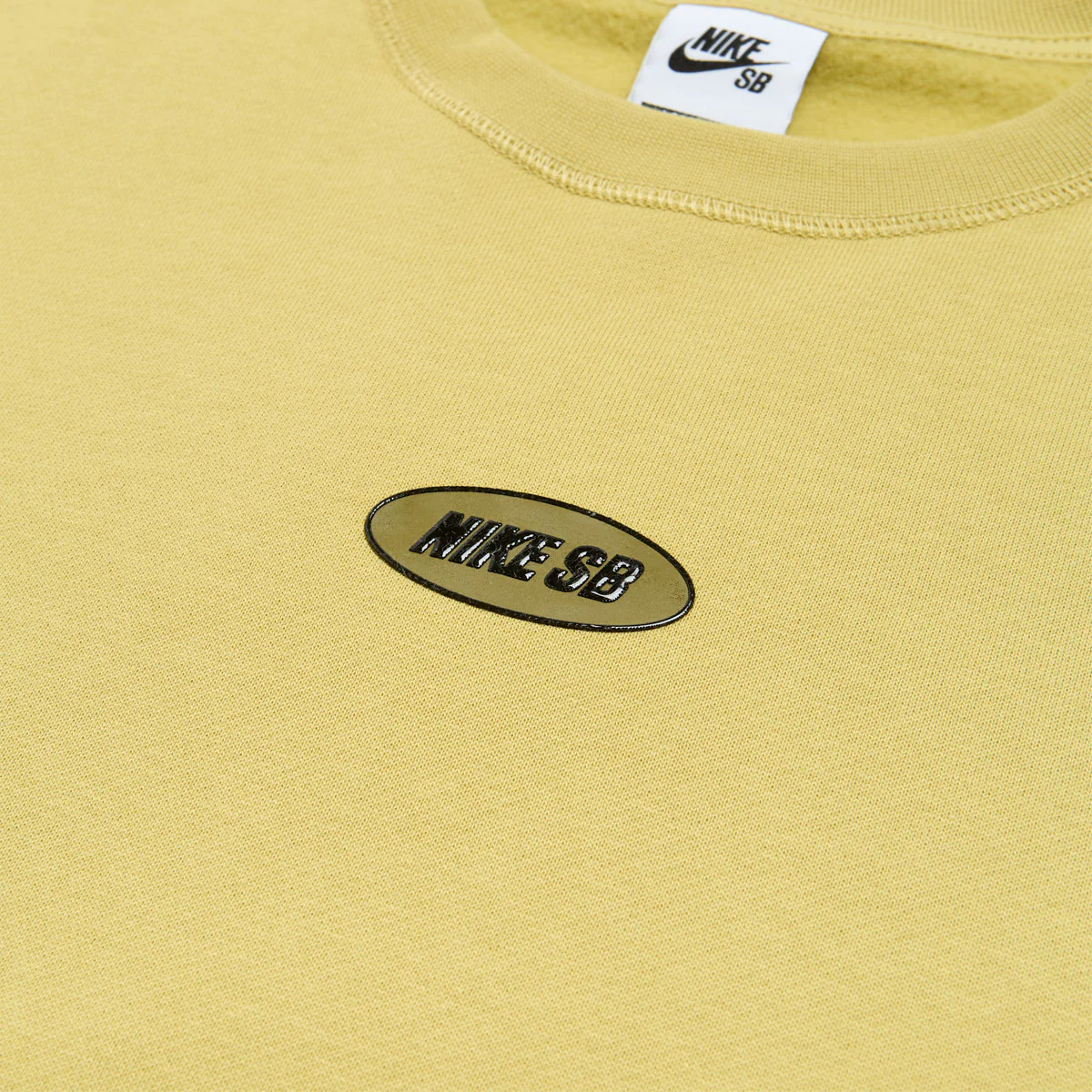 Nike SB Postcard Sweatshirt - Buff Gold - Image 3