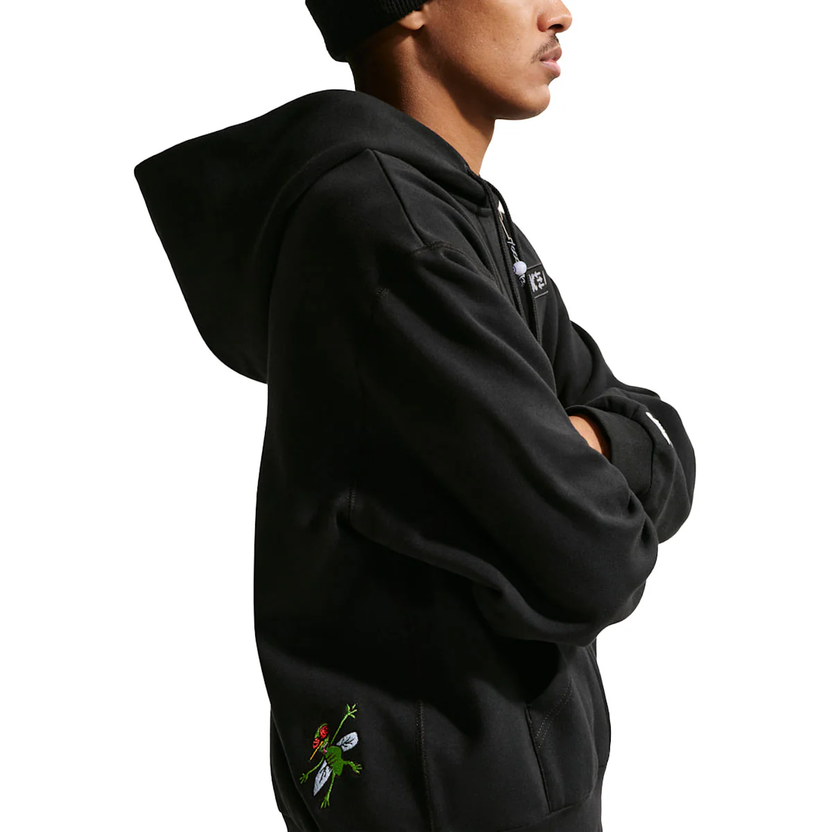 Nike SB Souvenir Full Zip Hoodie - Black - Image 2