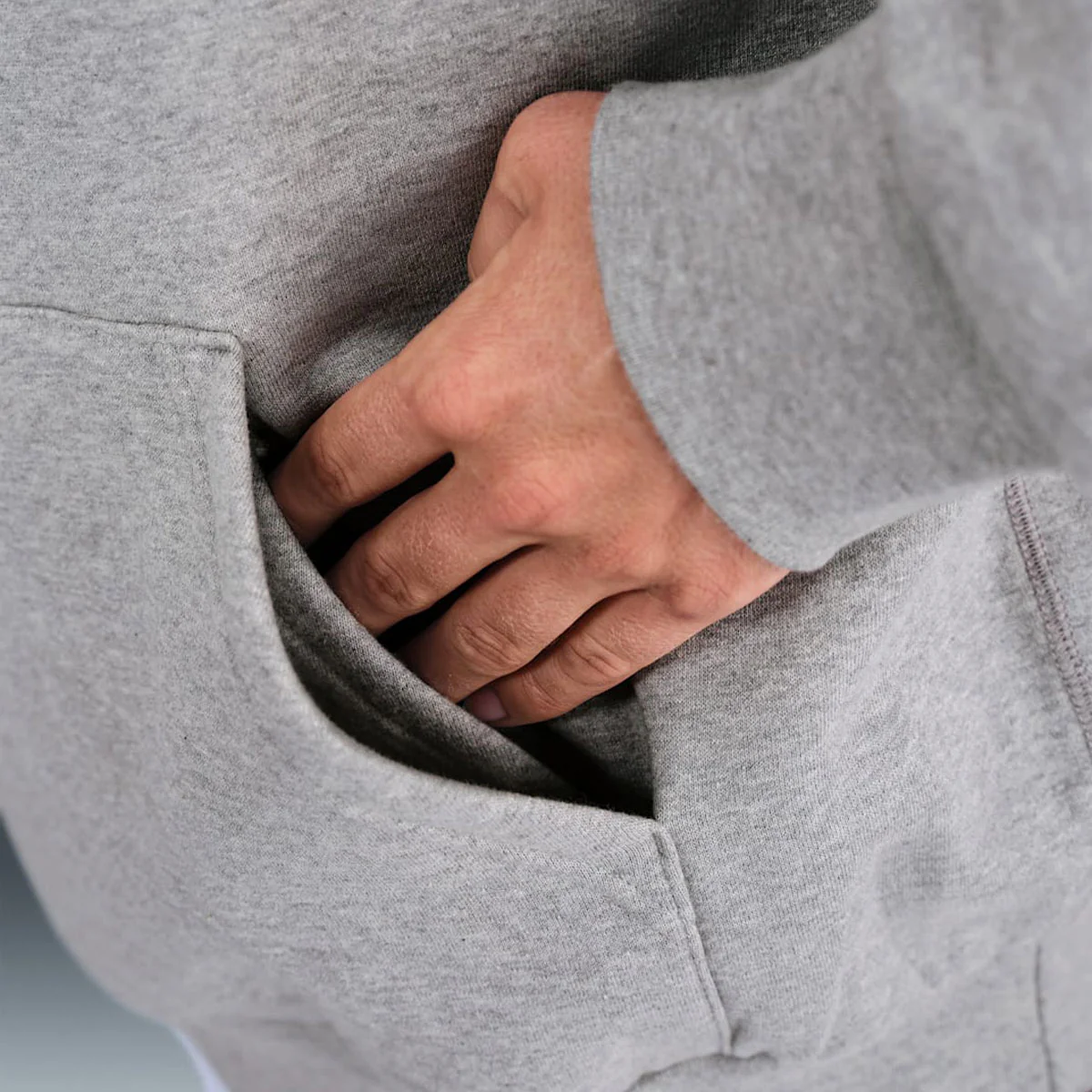 Nike SB SSNL GFX 1 Hoodie - Dark Grey Heather/White - Image 5