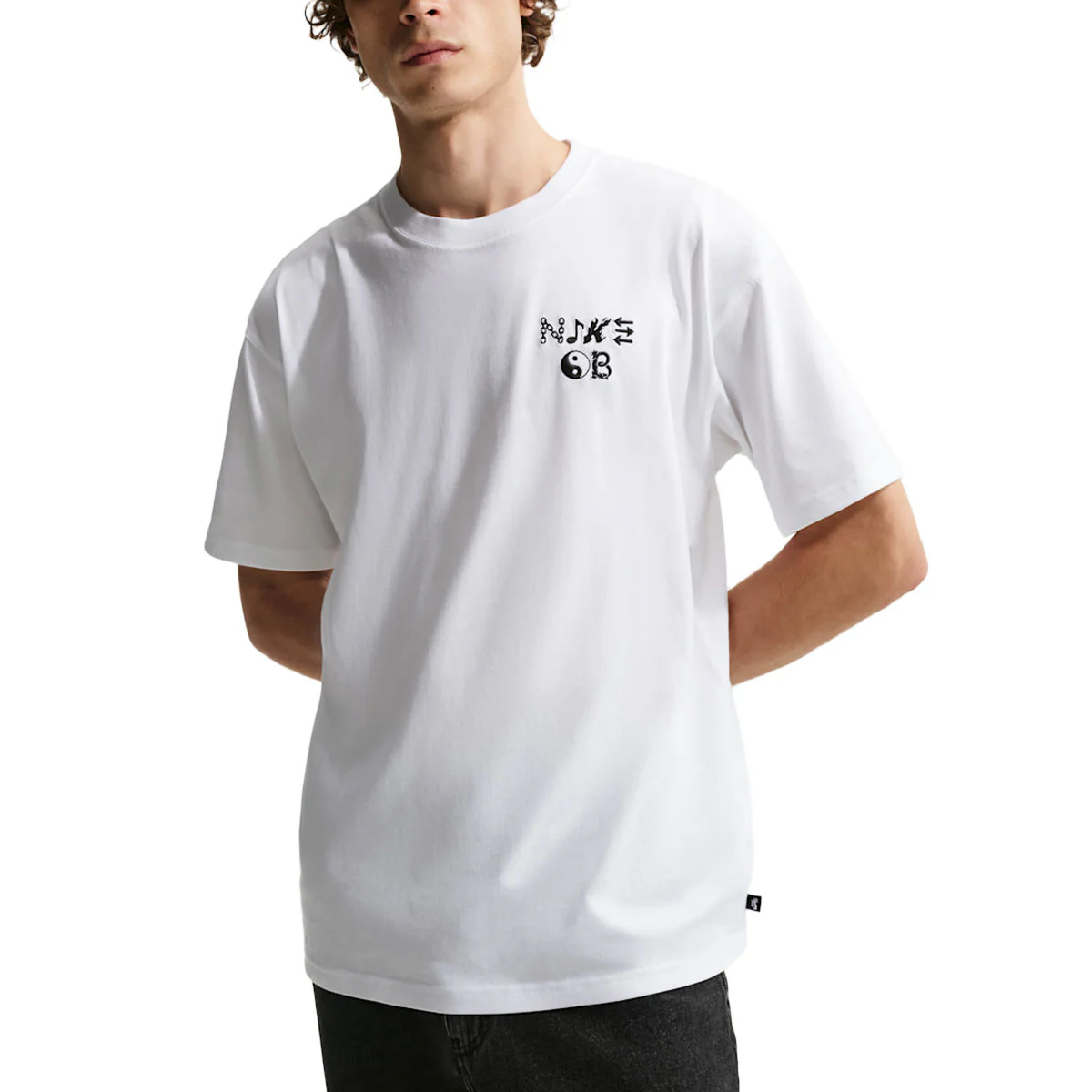 Nike SB Stickers T-Shirt - White - Image 4