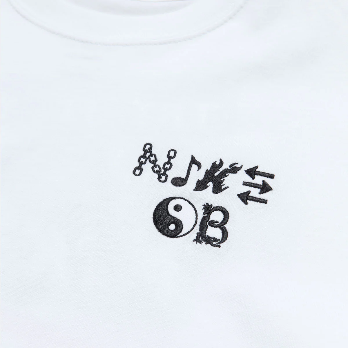 Nike SB Stickers T-Shirt - White - Image 5
