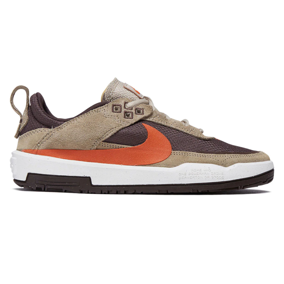 Nike SB Youth Day One Shoes - Desert Khaki/Campfire Orange