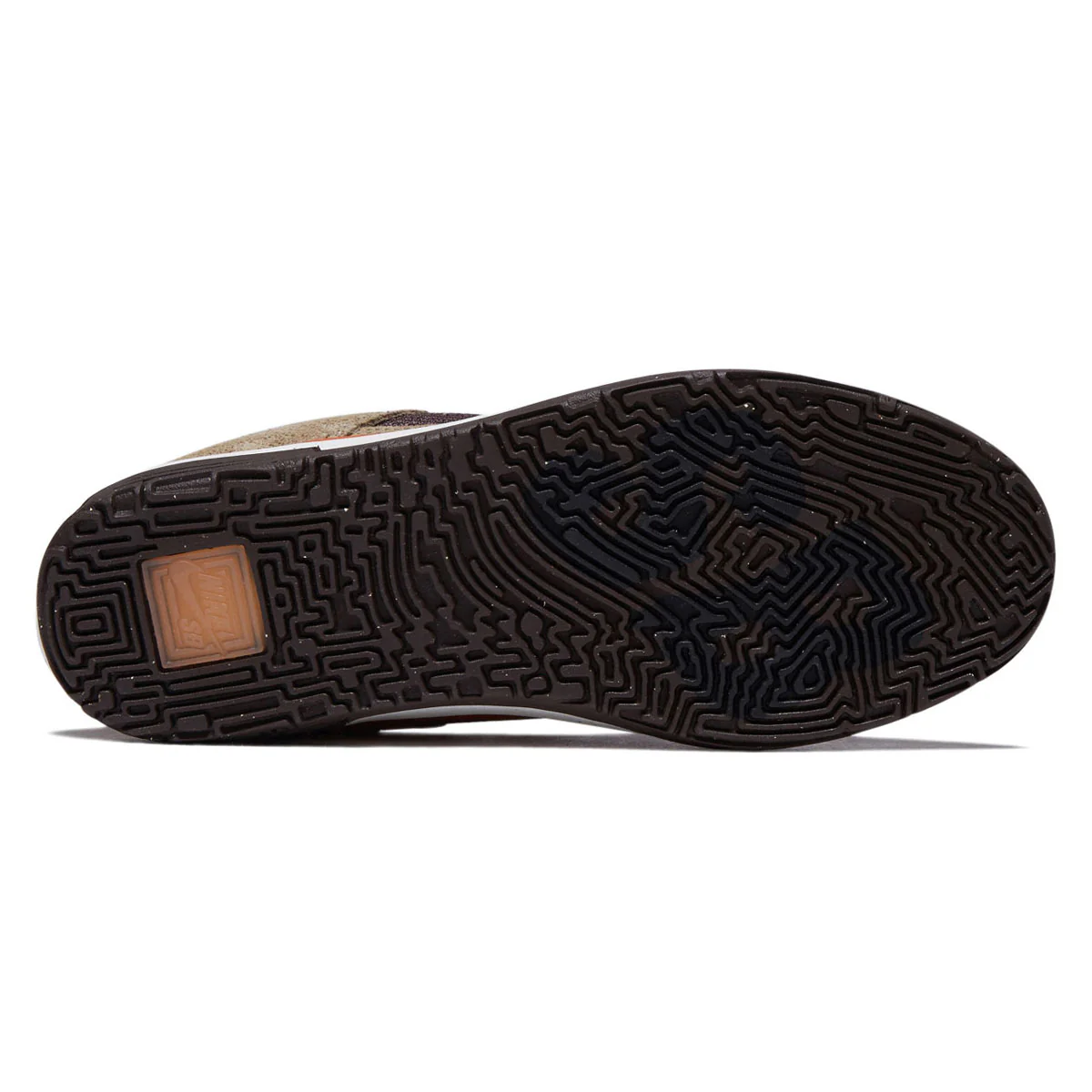 Nike SB Youth Day One Shoes - Desert Khaki/Campfire Orange - Image 4