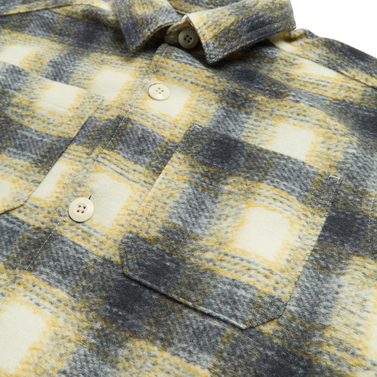Nike SB Youth Long Sleeve Button Down Shirt - Light Khaki/Desert Khaki - Image 3