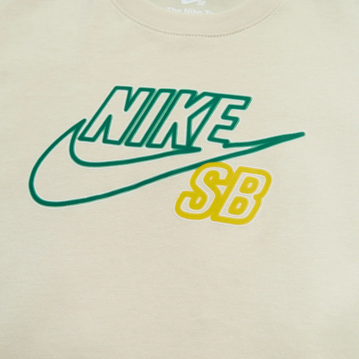 Nike SB Youth Sportswear T-Shirt - Light Khaki - Image 2