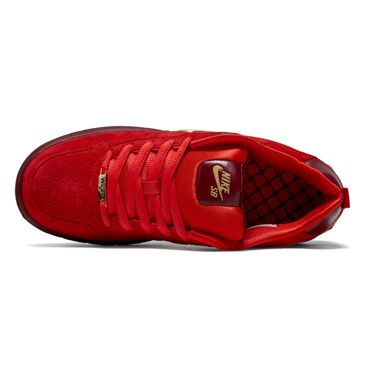 Nike SB Zoom Air Paul Rodriguez Shoes - Habanero Red/Club Gold/Team Red - Image 3