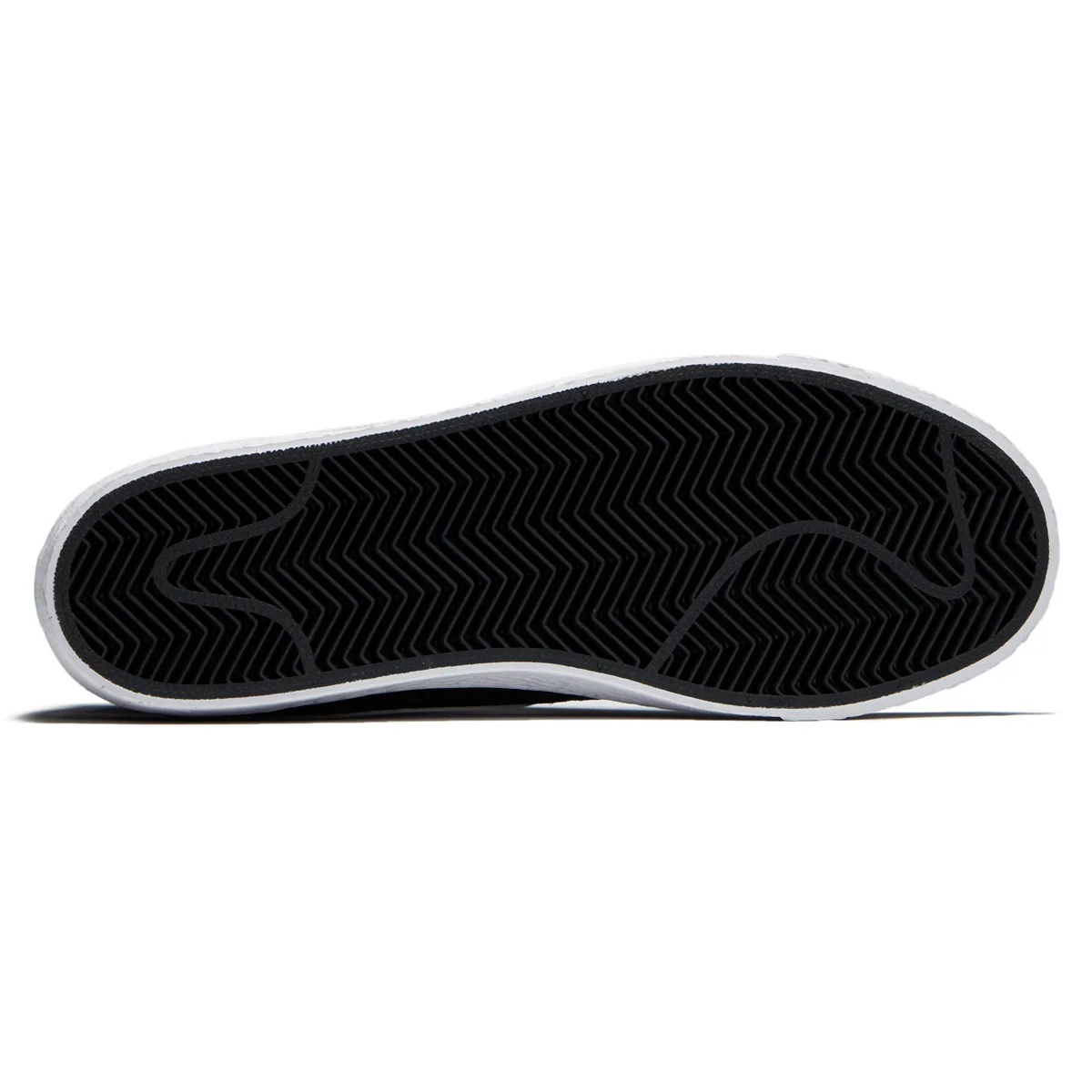 Nike SB Zoom Blazer Mid Shoes - Black/White/White - Image 3