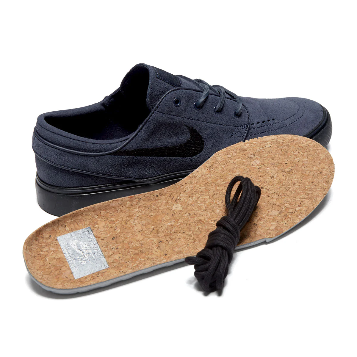 Nike SB Zoom Janoski OG+ Shoes - Obisdian/Black/Obsidian/Black - Image 5