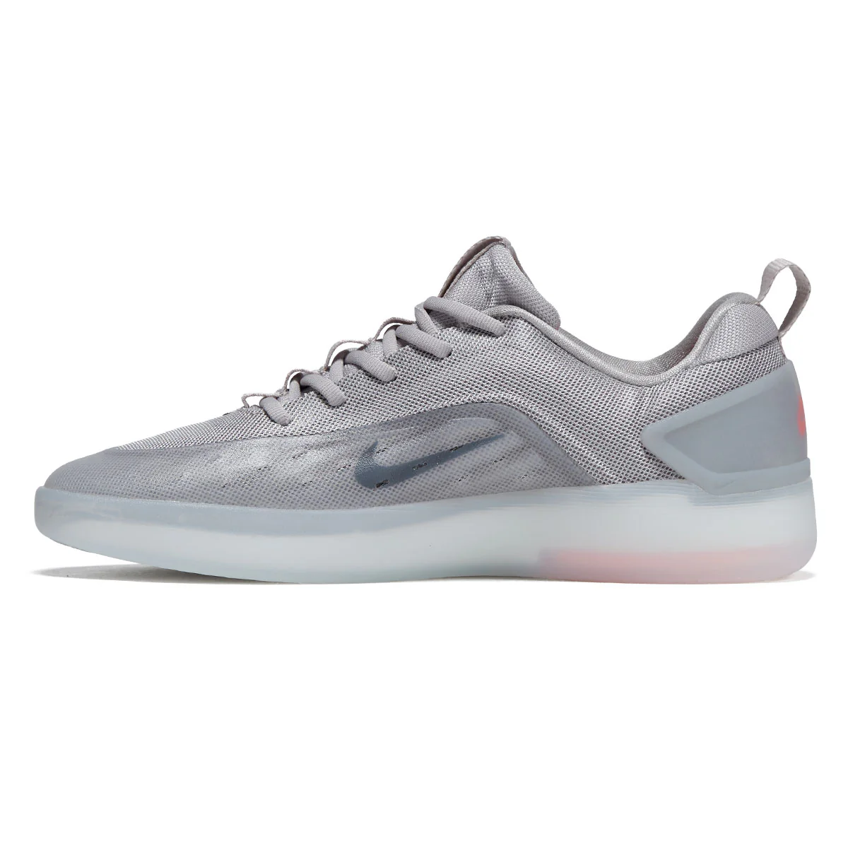Nike SB Zoom Nyjah 4 Shoes - College Grey/Mink Brown/Light Silver - Image 2