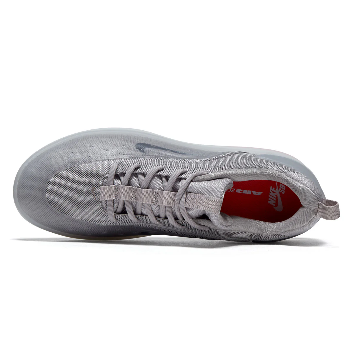 Nike SB Zoom Nyjah 4 Shoes - College Grey/Mink Brown/Light Silver - Image 3