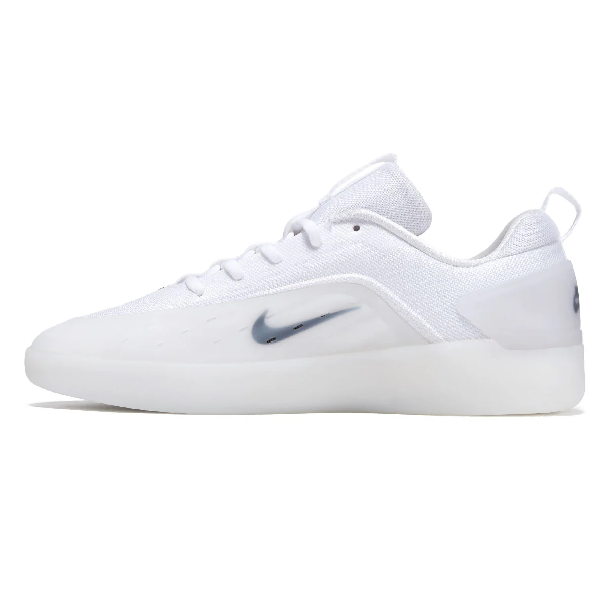 Nike SB Zoom Nyjah 4 Shoes - White/Black/White/Black - Image 2