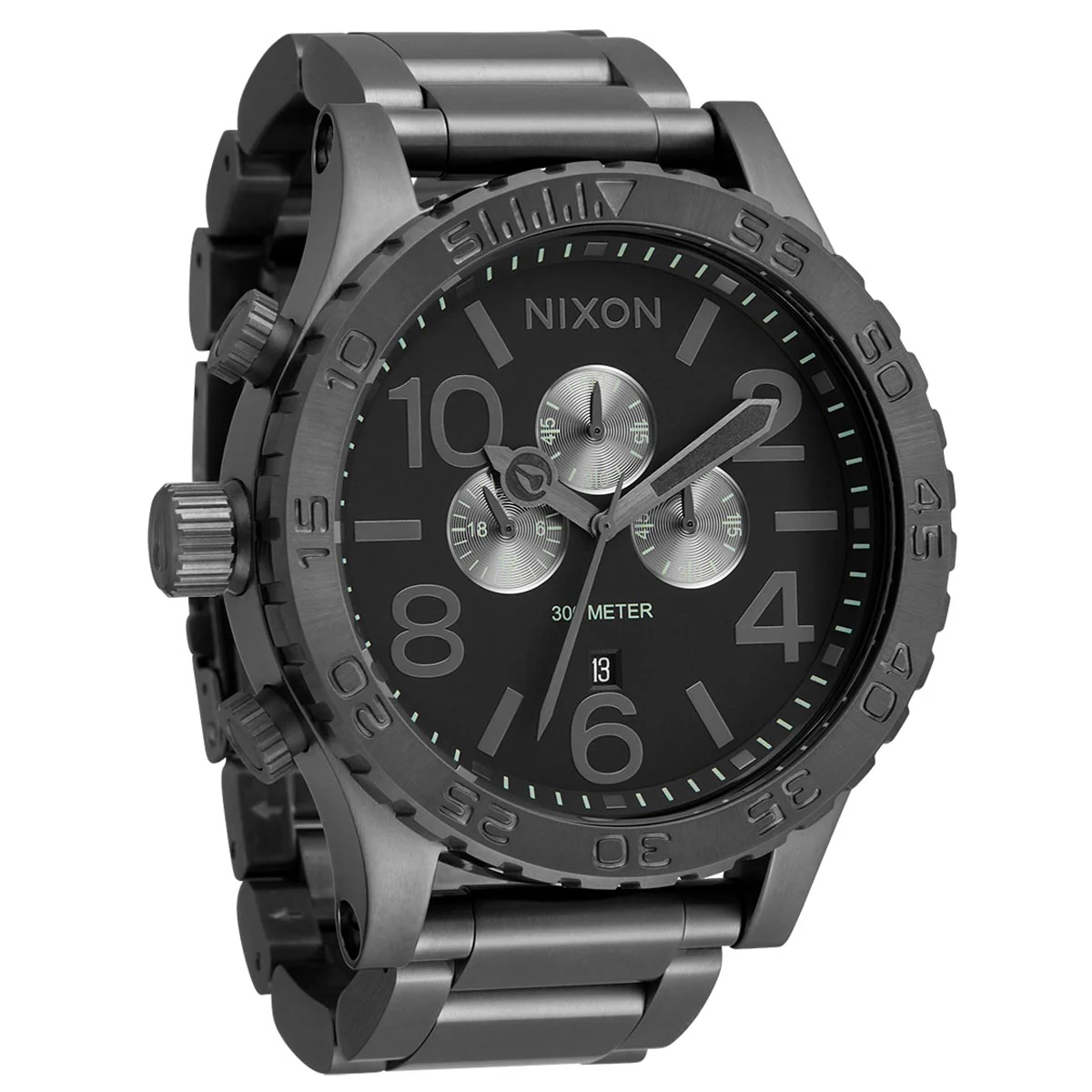 Nixon 51-30 Chrono Watch - All Gunmetal 2024 - Image 4