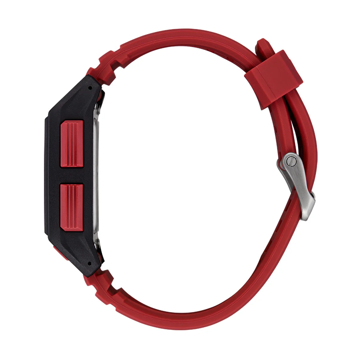 Nixon Base Tide Pro Watch - Black/Hot Sauce - Image 3