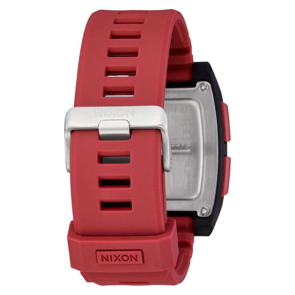 Nixon Base Tide Pro Watch - Black/Hot Sauce - Image 4