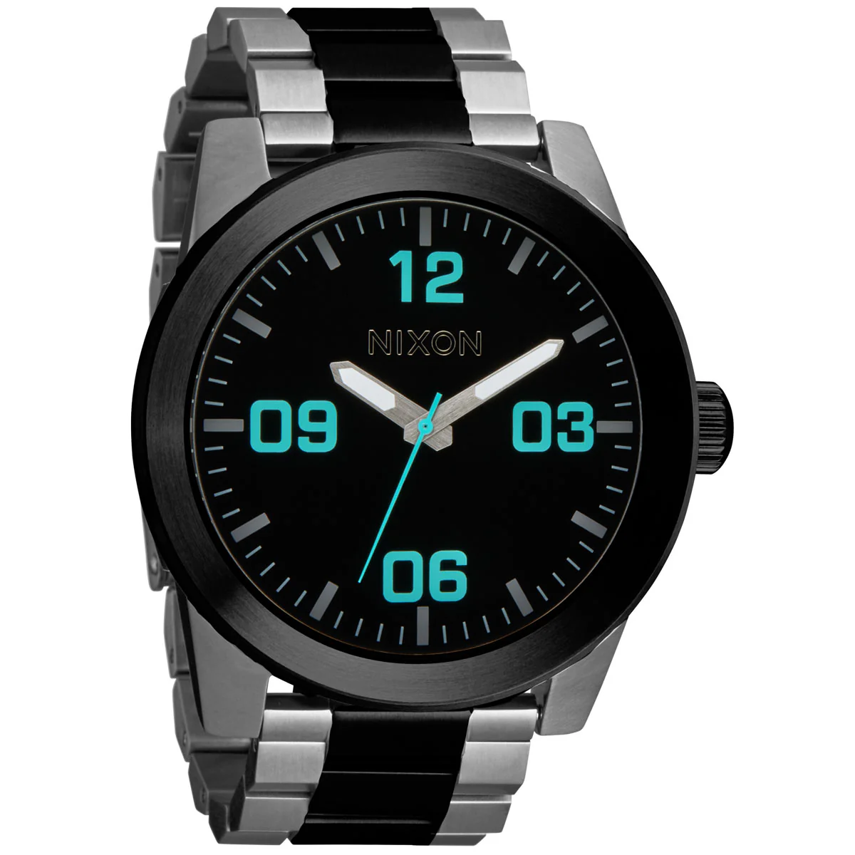 Nixon Corporal SS Watch - Silver/Gunmetal - Image 2