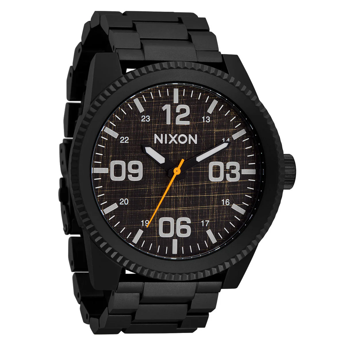 Nixon Corporal Stainless Steel Watch - Super Black/Black Top - Image 3