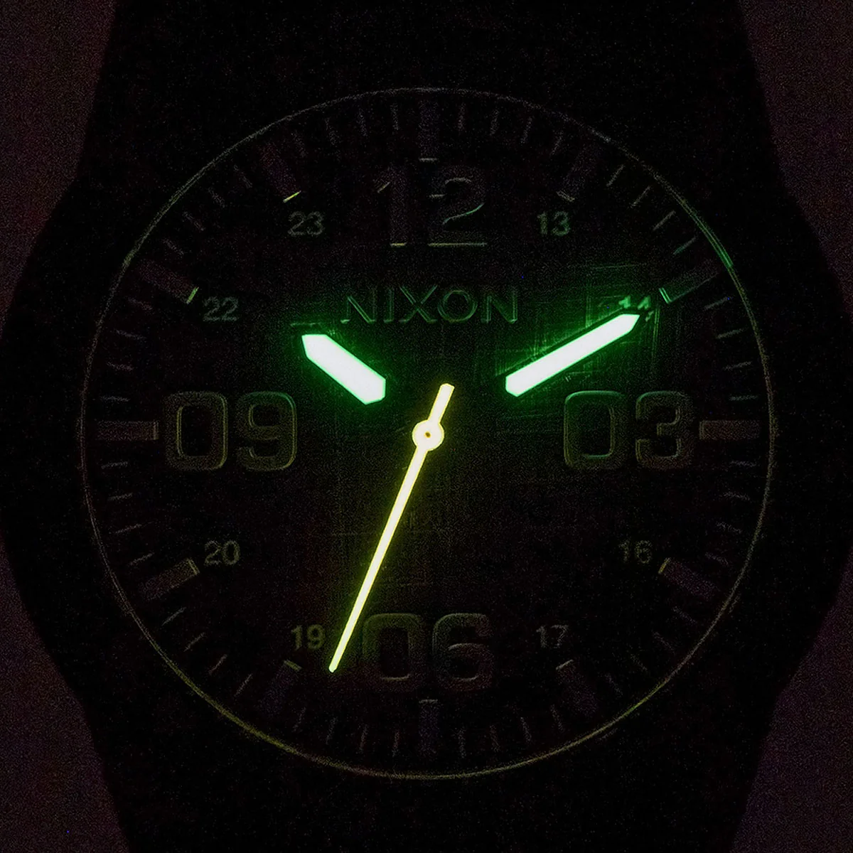 Nixon Corporal Stainless Steel Watch - Super Black/Black Top - Image 5