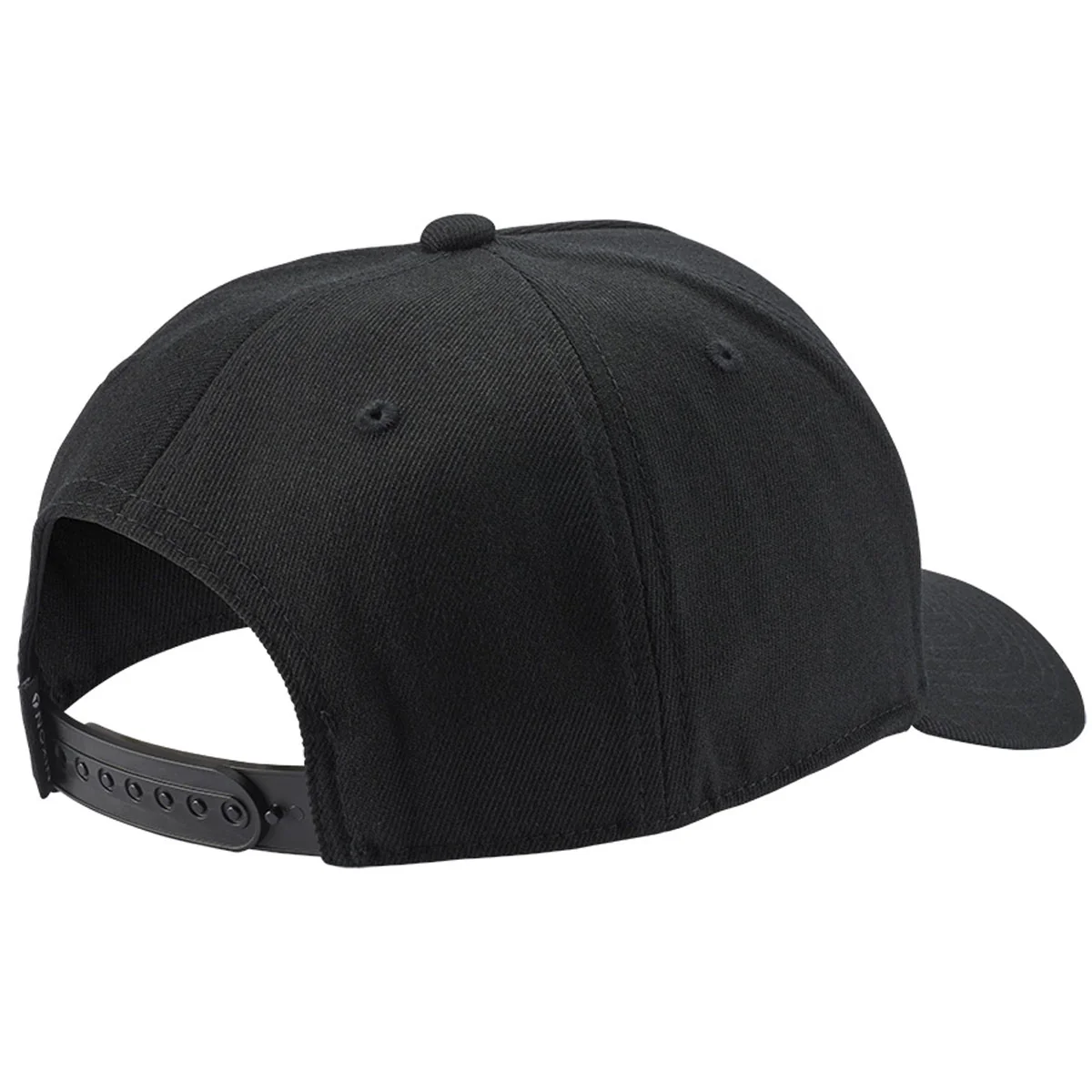 Nixon Deep Down Athletic Snapback Hat - All Black/Black - Image 2