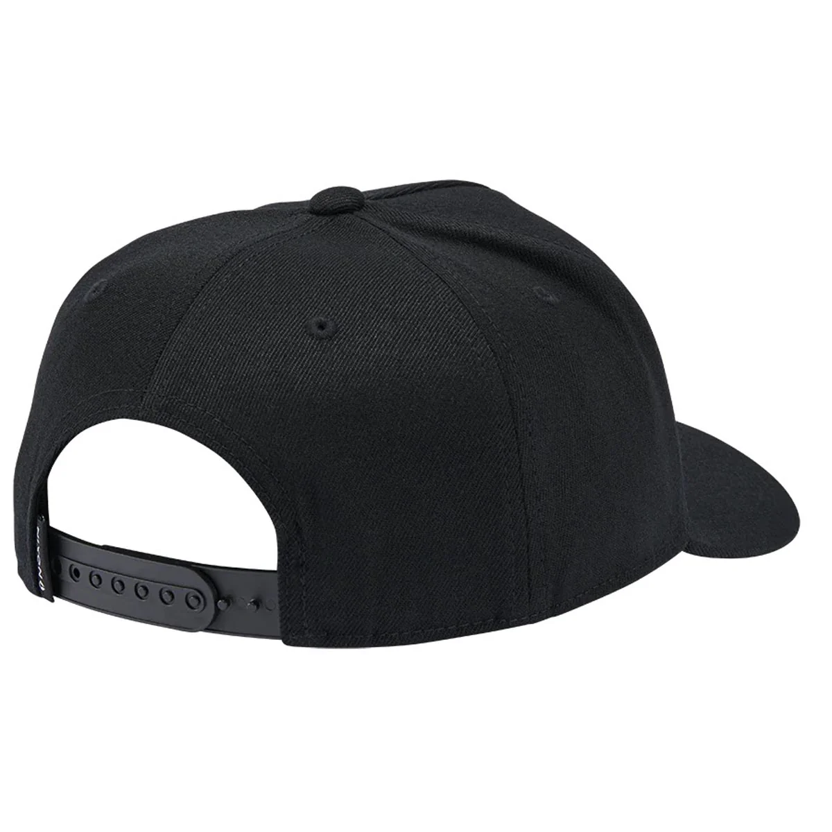 Nixon Deep Down Athletic Snapback Hat - Black/White - Image 2