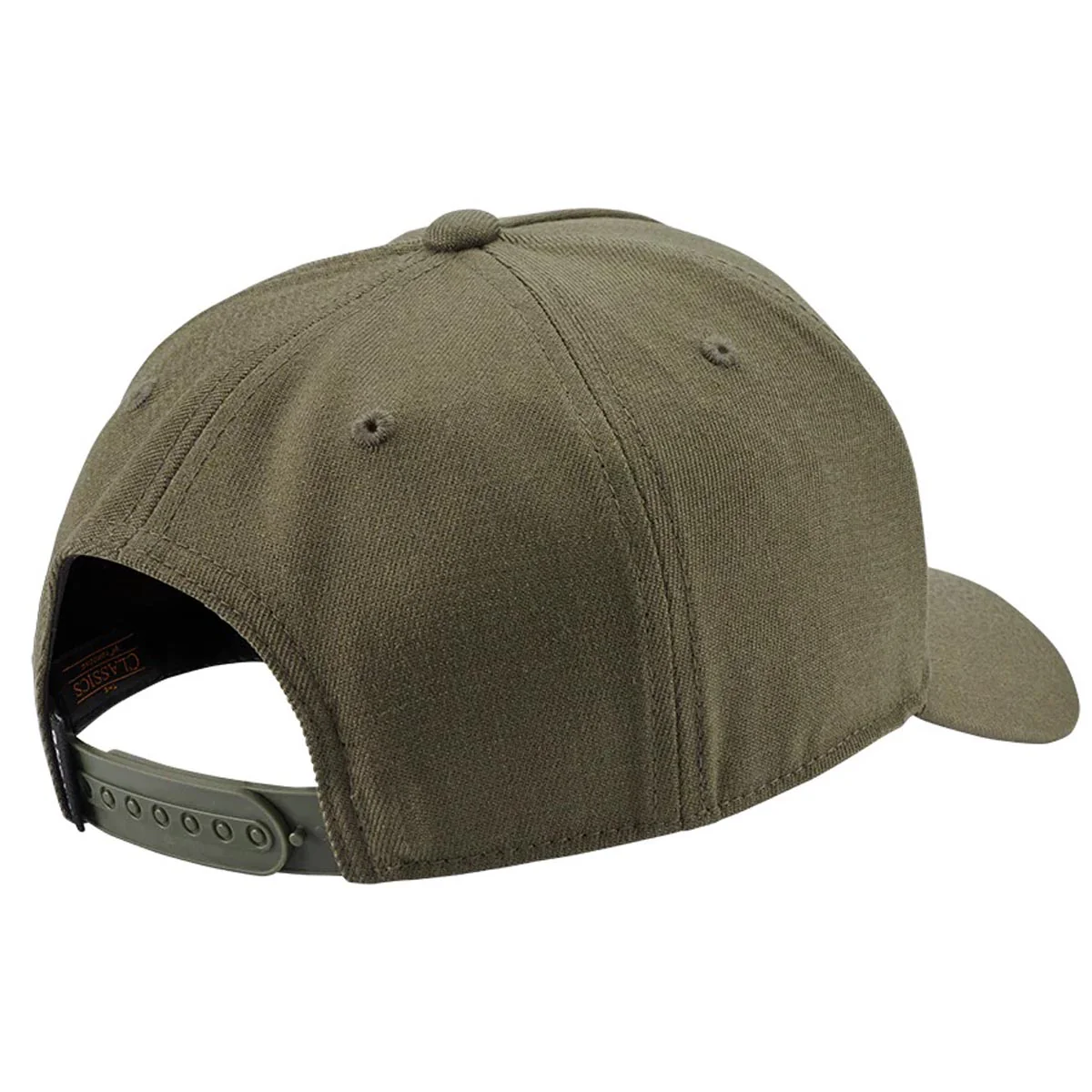 Nixon Deep Down Athletic Snapback Hat - Olive/Black - Image 2