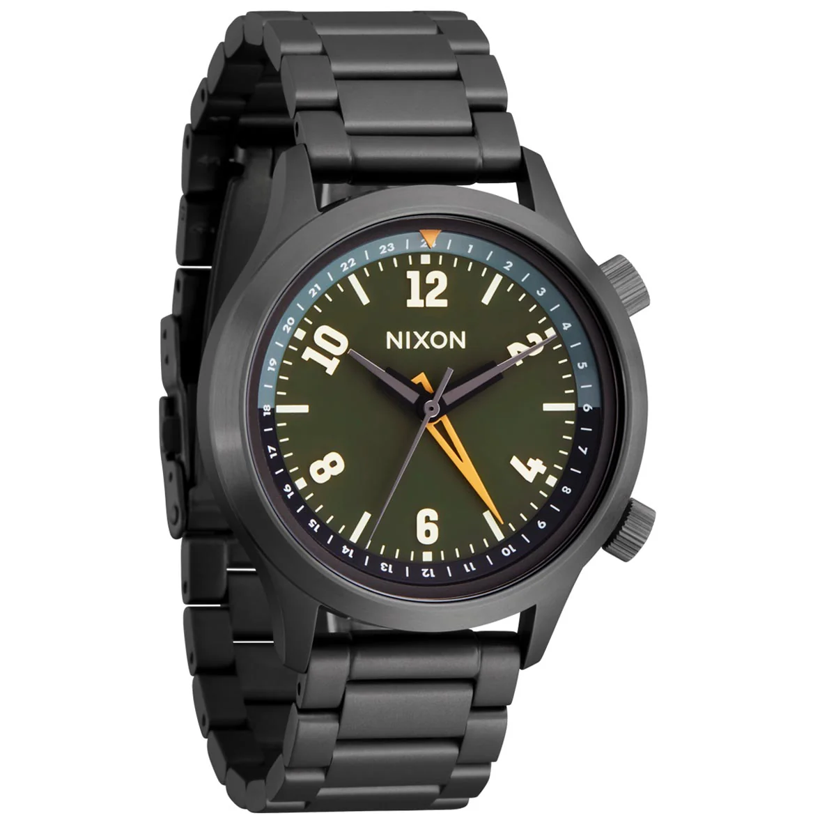 Nixon Drifter 40 Watch - Gunmetal/Kobu Green - Image 4
