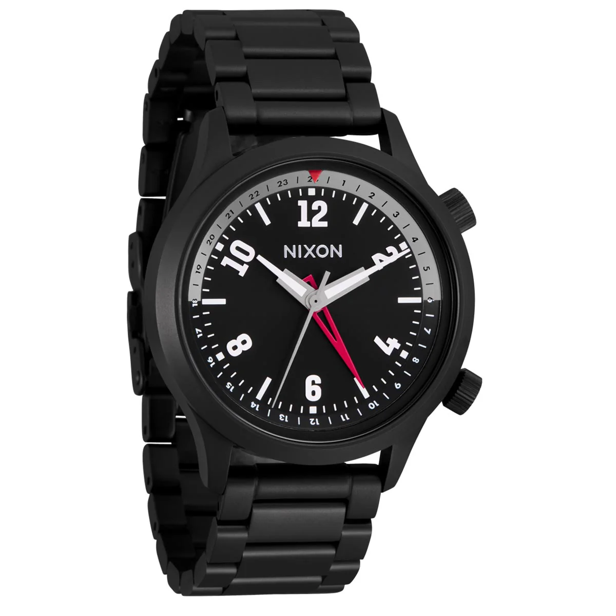 Nixon Drifter 40 Watch - Super Black/Black Sunray - Image 4