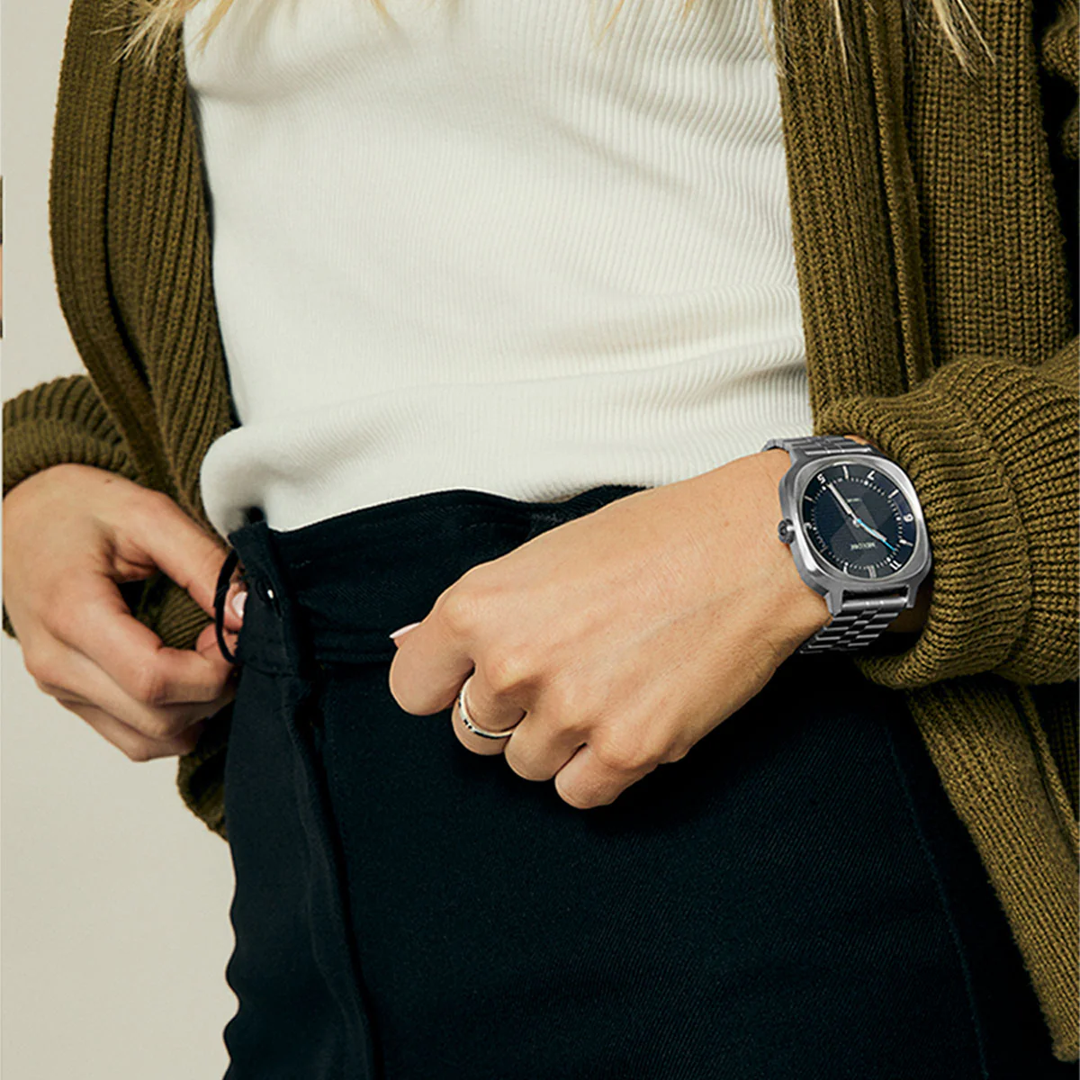 Nixon Fremont 40 Watch - Silver/Midnight - Image 6