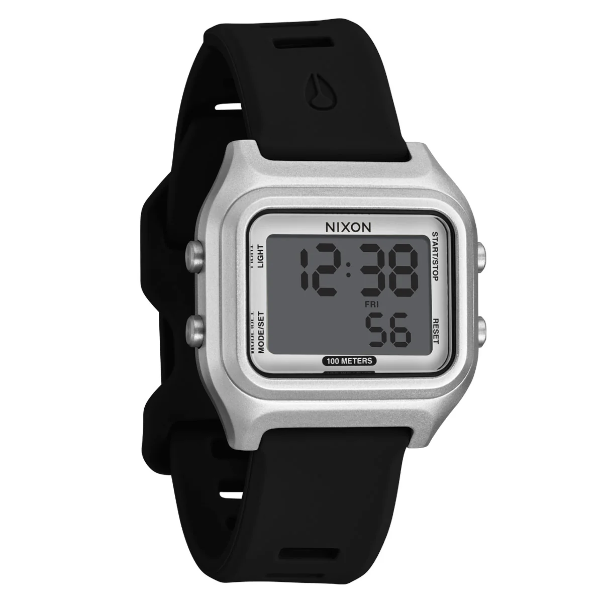 Nixon Ripper Watch - Silver/Black - Image 2
