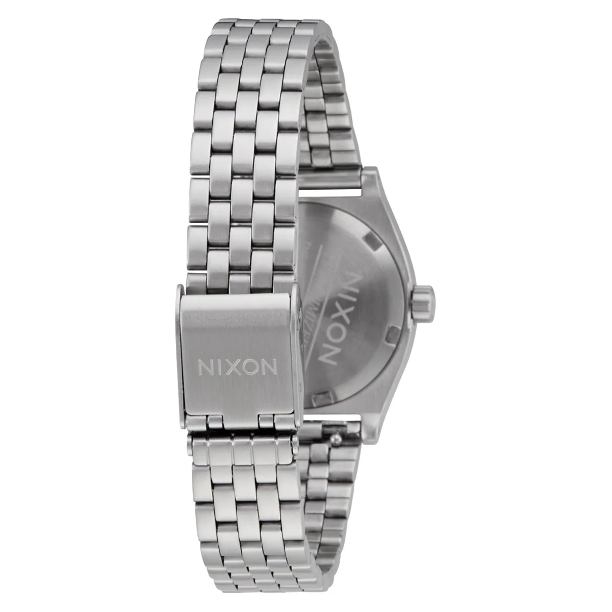 Nixon Small Time Teller Watch - Silver/Pink - Image 4