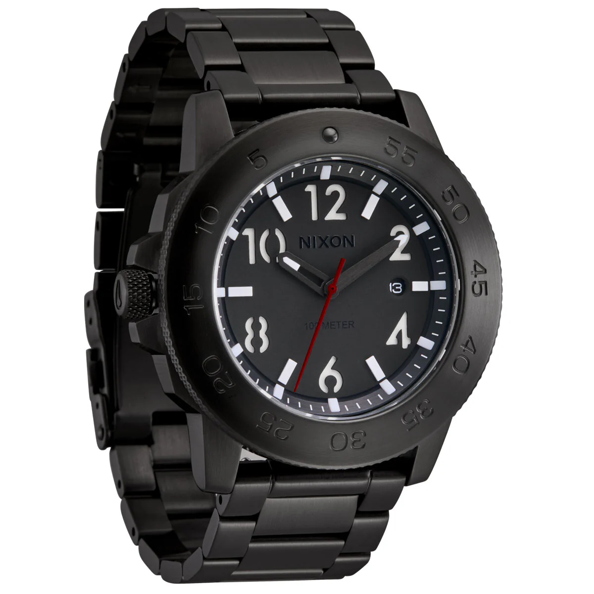 Nixon Smyth 44 Watch - Super Black/Black - Image 3