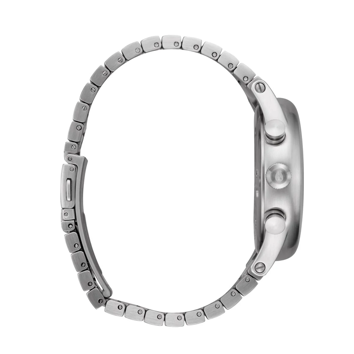 Nixon Station Chrono Watch - Silver/Indigo - Image 2