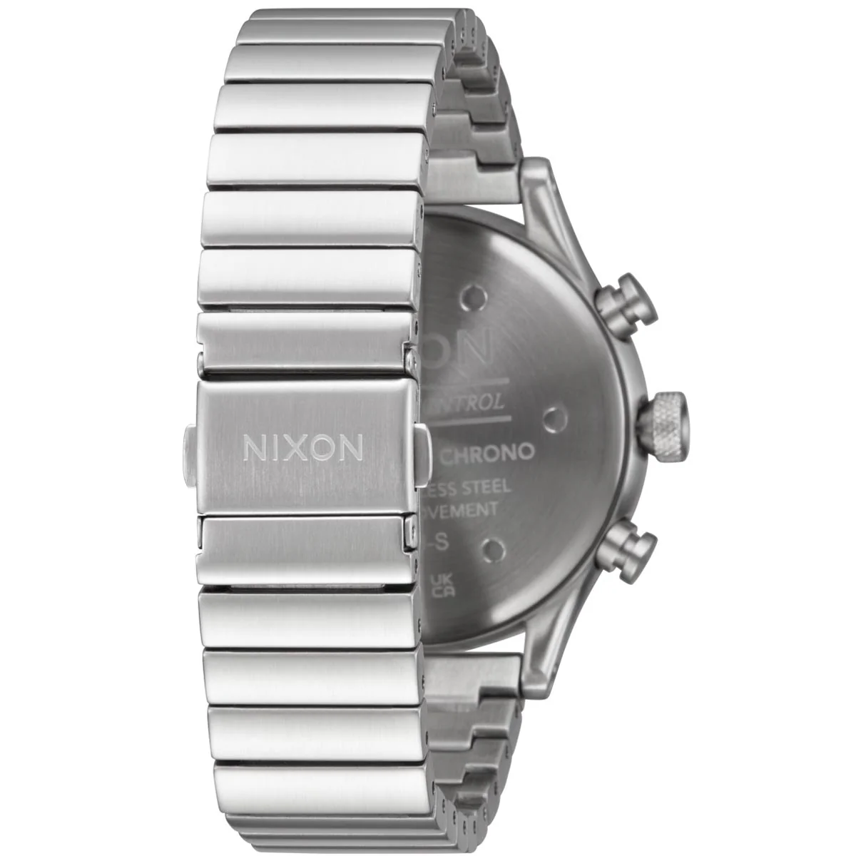 Nixon Station Chrono Watch - Silver/Indigo - Image 4