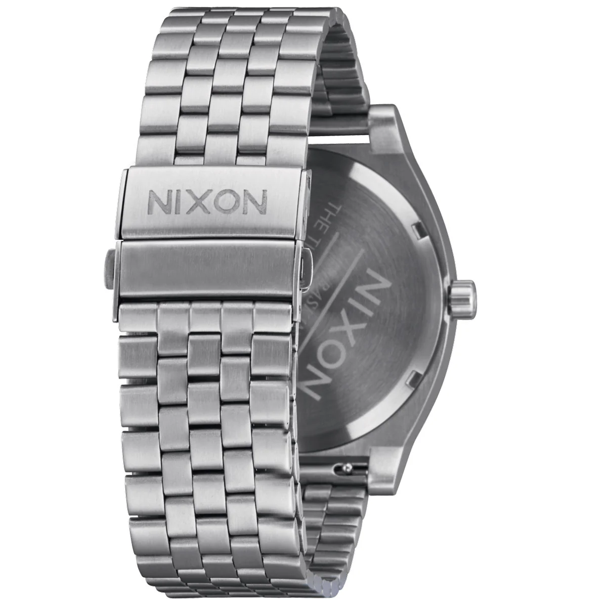 Nixon Time Teller Solar Watch - Silver/Dusty Blue Sunray - Image 2